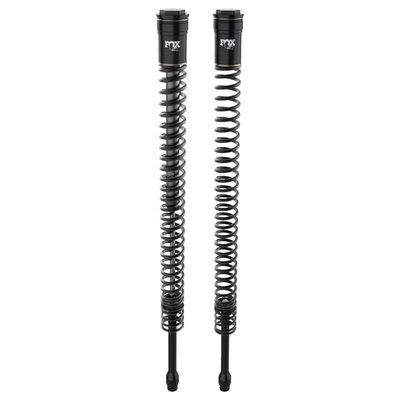 Standard ride height. The standard 'upto 240lbs (109kg)' springs in this kit make a good set-up for a bike that has an occasional passenger. This fork cartridge kit is compatible with OEM components to maintain the original look. Tuned for improved rider comfort and cornering control. Comes with speed-sensitive closed cartridge damping control and linear spring rates.