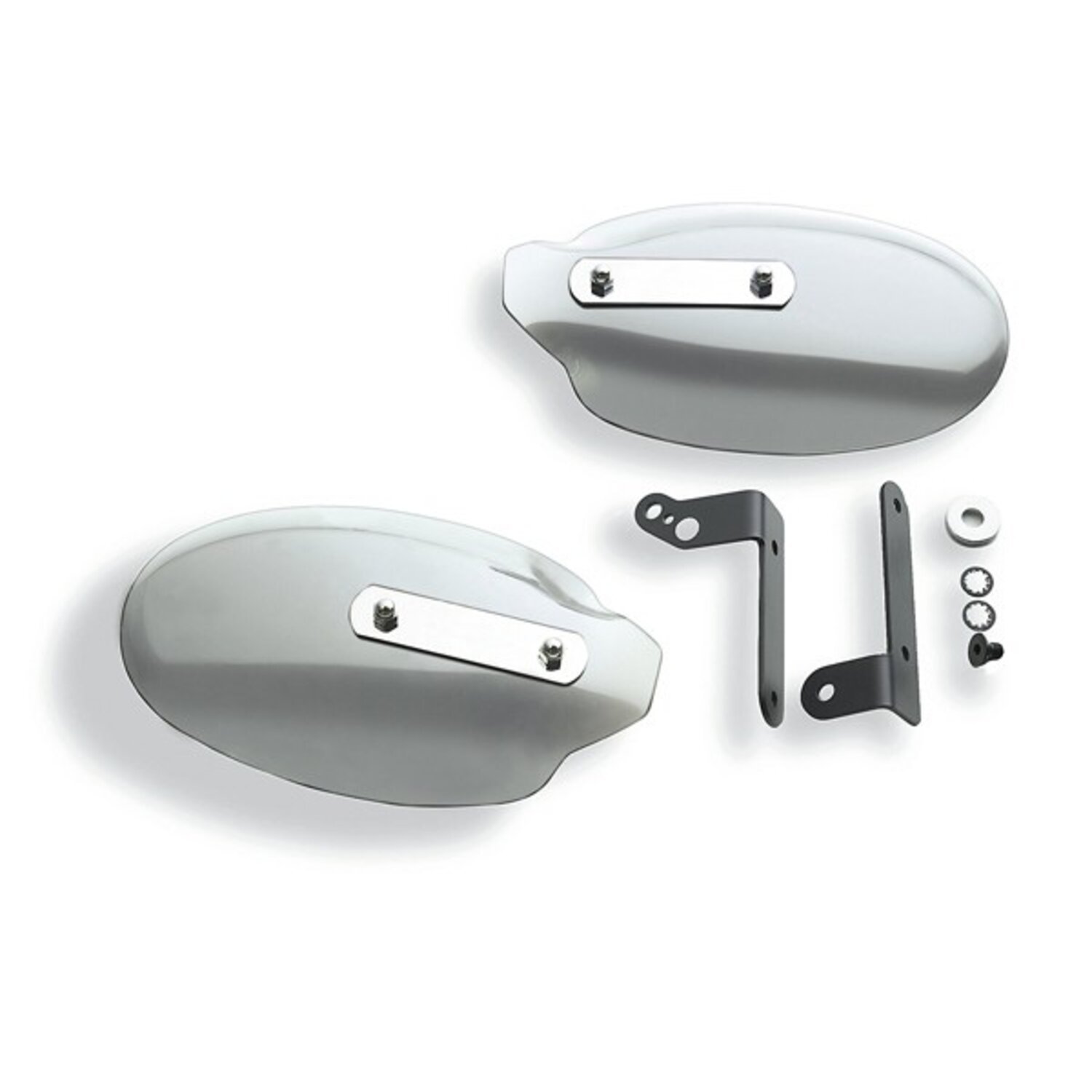 National Cycle, Sportster hand deflectors, light Gray, tinted