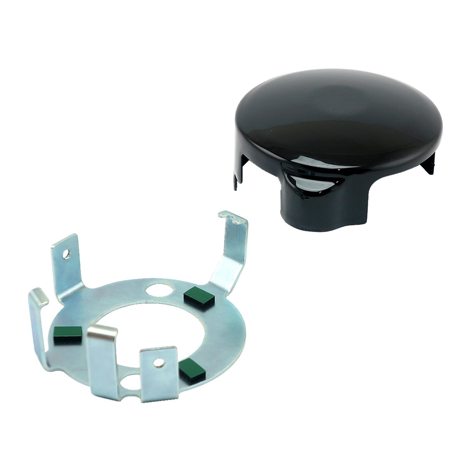 M8 starter motor end cover kit, Black, Matte