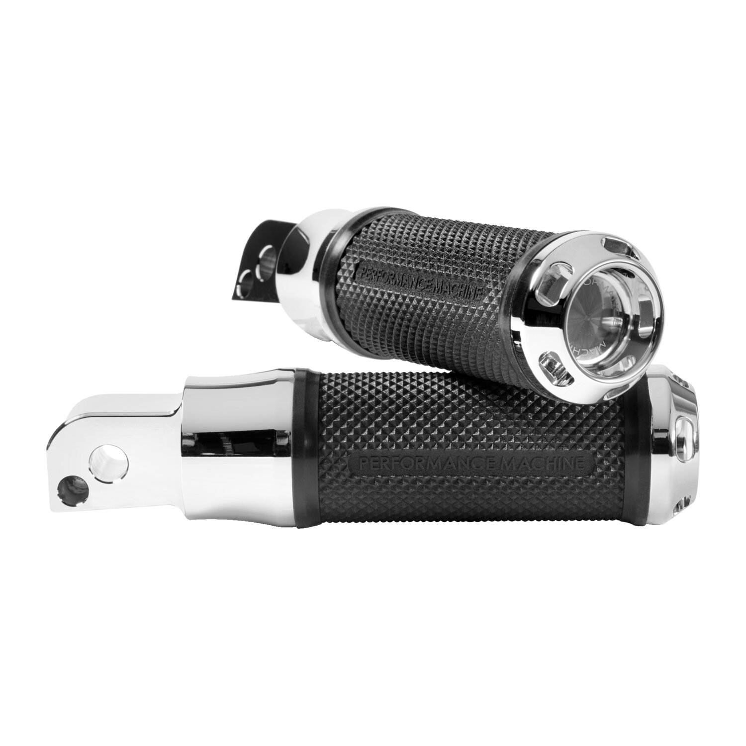Performance Machine, Apex passenger footpegs, Chrome