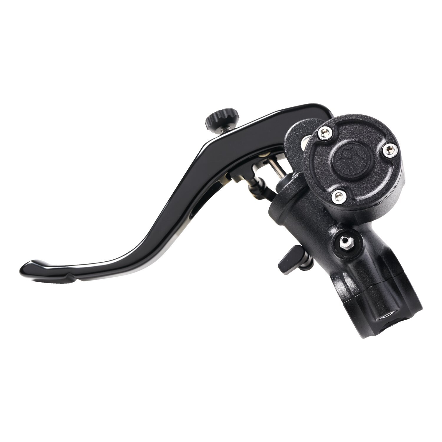 PM, Radial 11/16" hydraulic clutch master cylinder, blk ops, Black, Gloss
