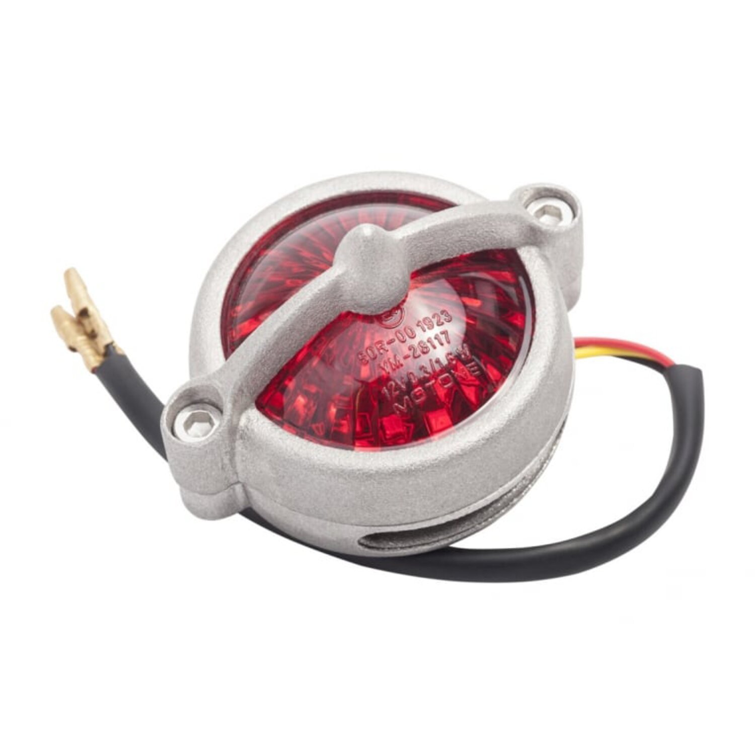Motone, Bel Air LED taillight. Shot blast, no bracket. ECE