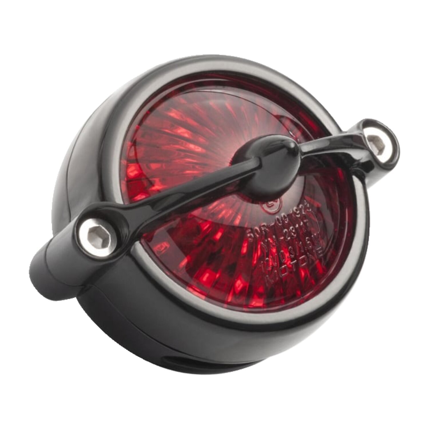 Motone, Bel Air LED taillight. Black, no bracket. ECE