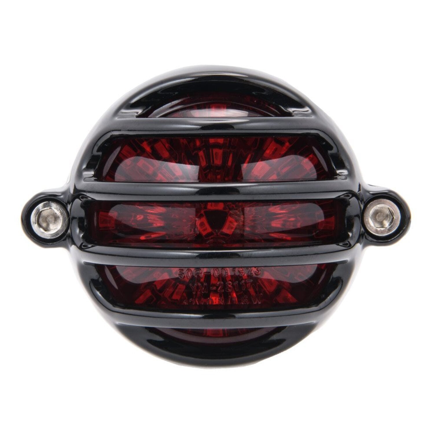Motone, Lecter LED taillight. Black, no bracket. ECE