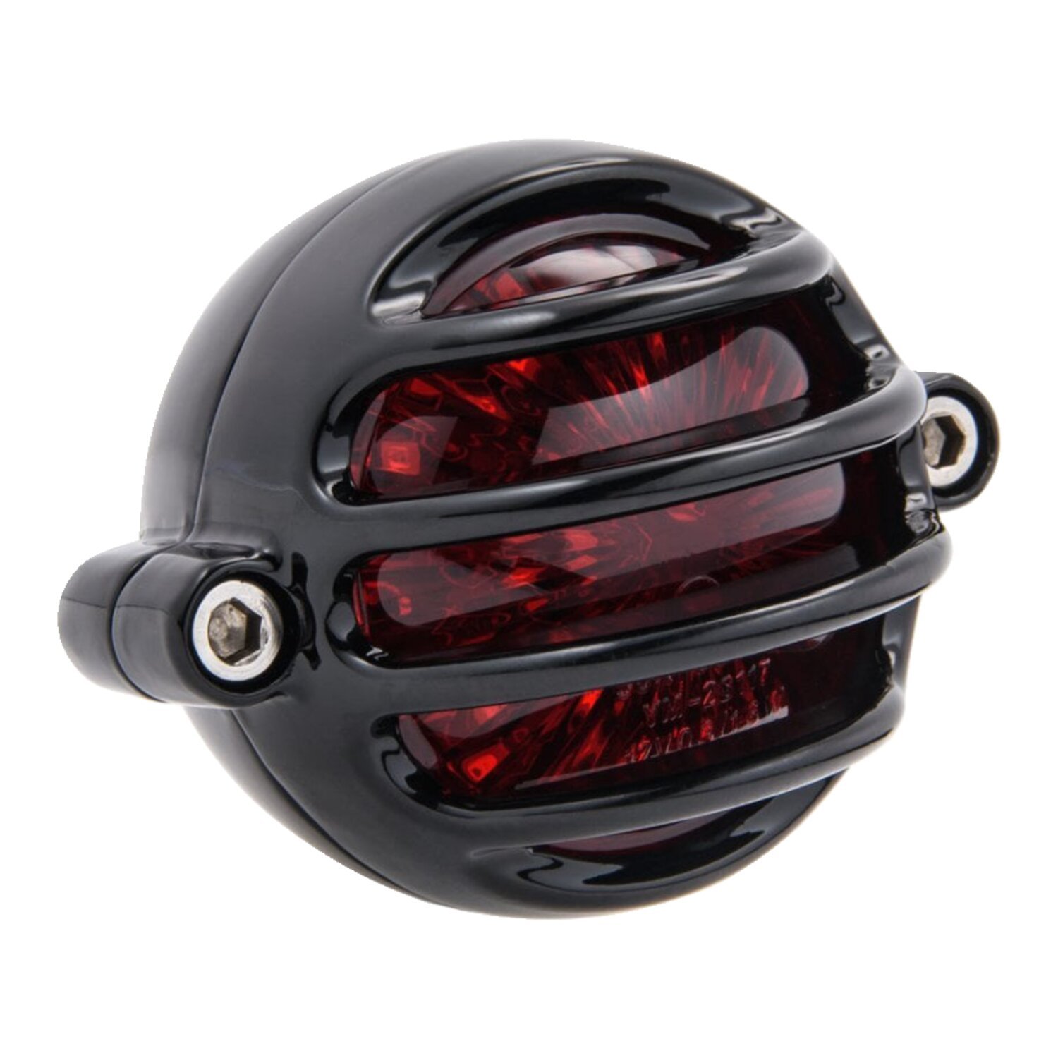 Motone, Lecter LED taillight. Black, no bracket. ECE