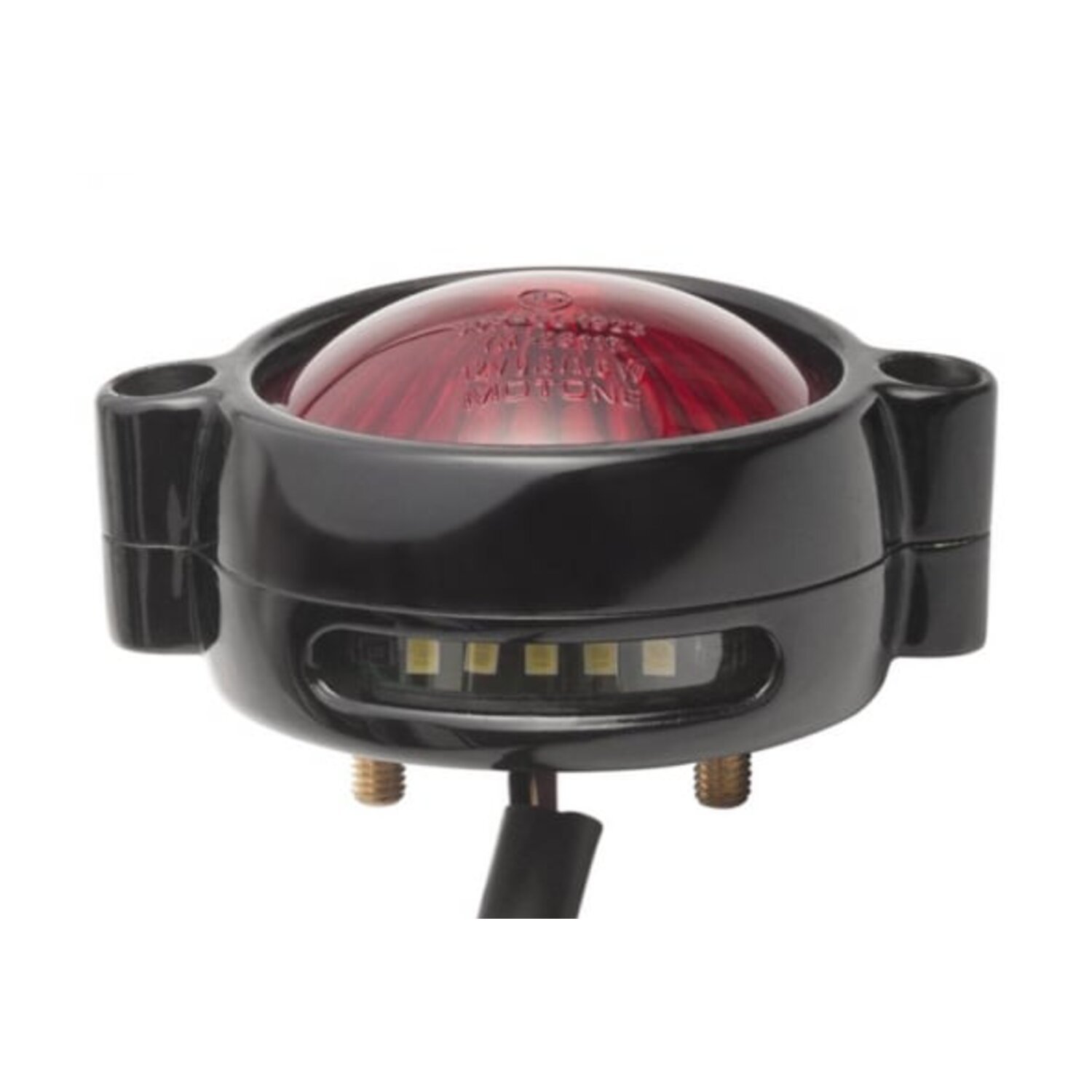 Motone, Eldorado LED taillight. Black, no bracket. ECE