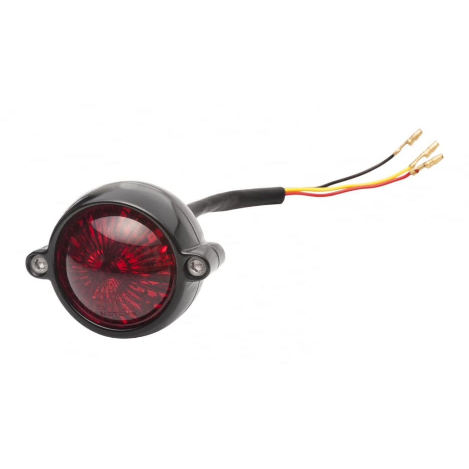 Motone, Eldorado LED taillight. Black, no bracket. ECE