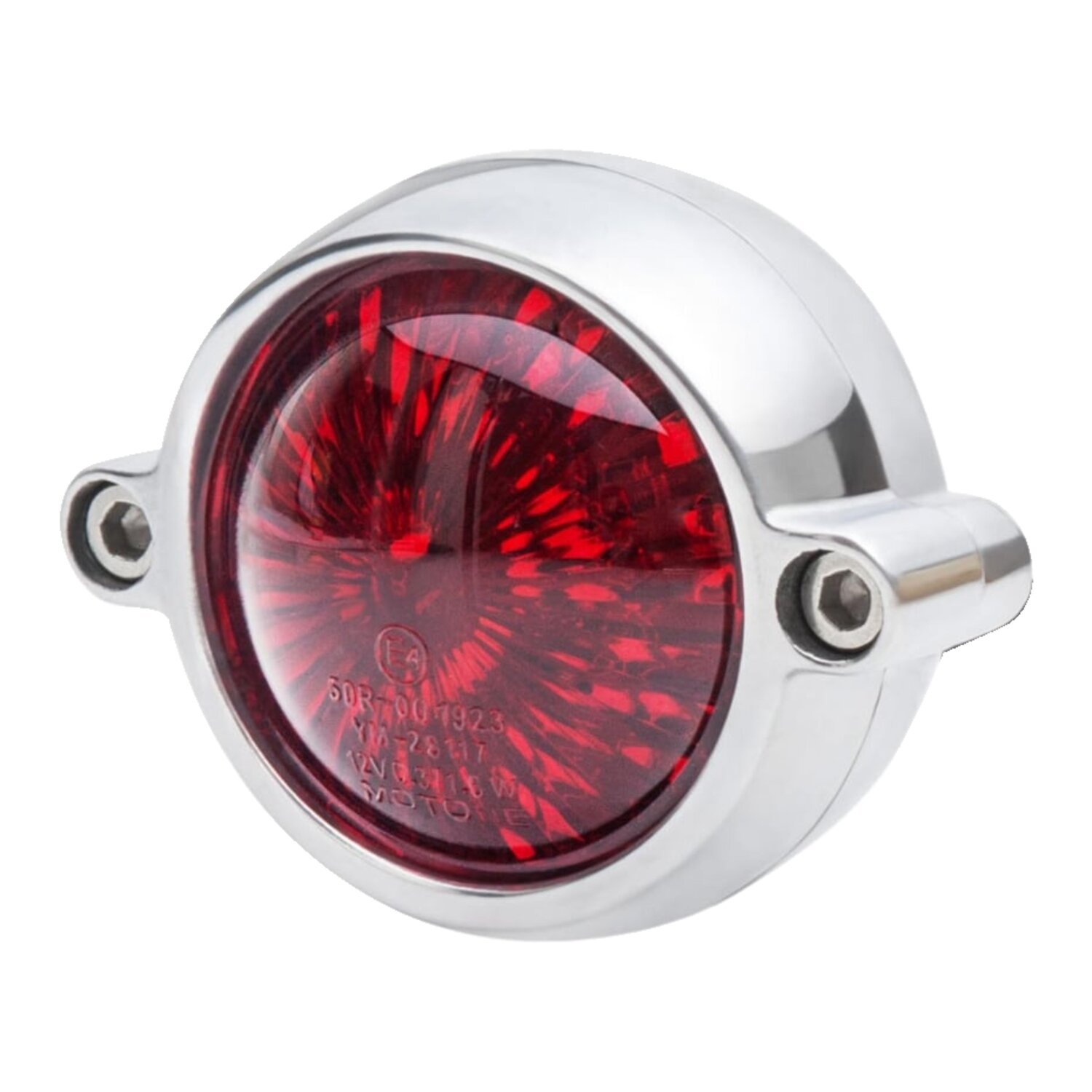 Motone, Eldorado LED taillight. Polished, no bracket. ECE