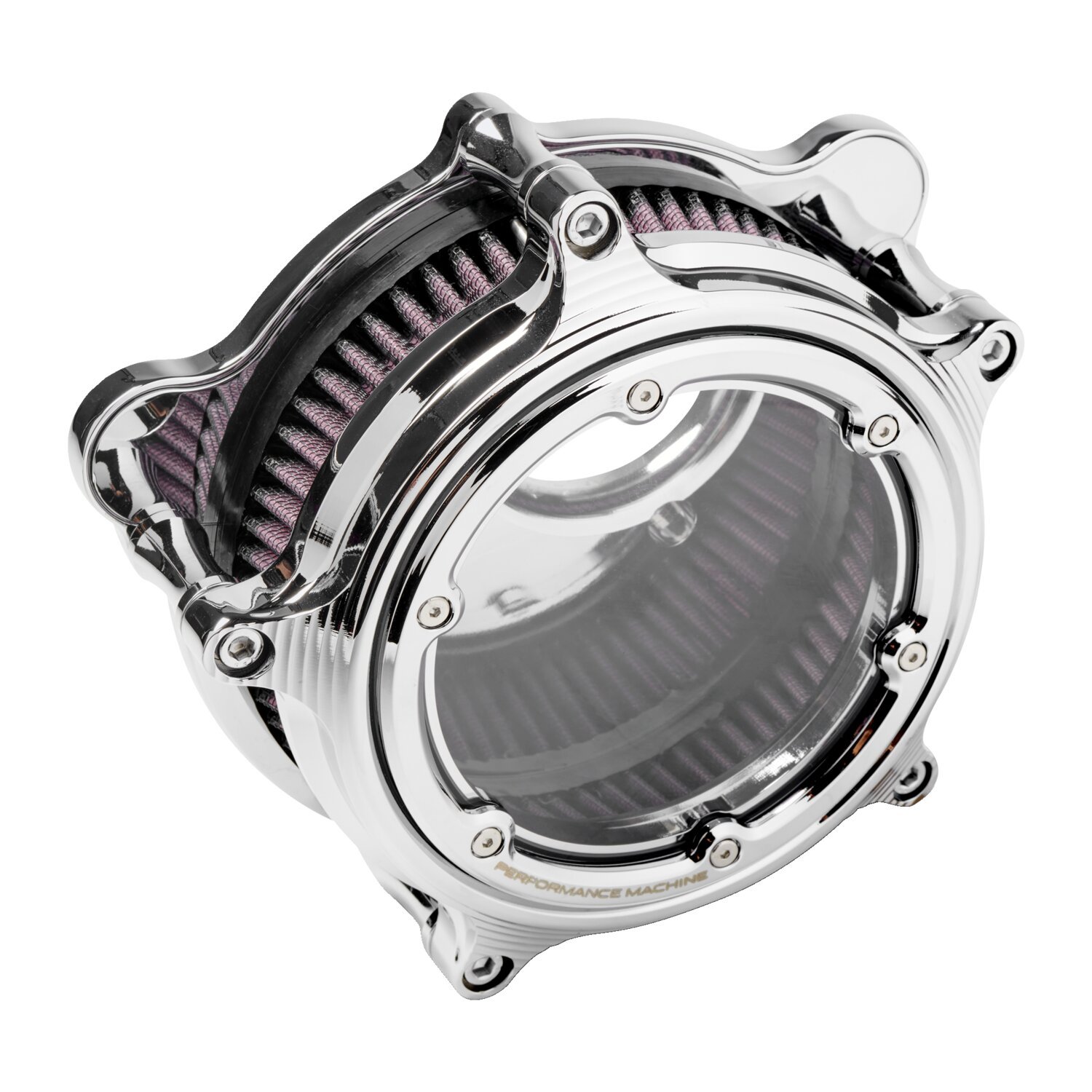 PM, Vision air cleaner kit, Chrome