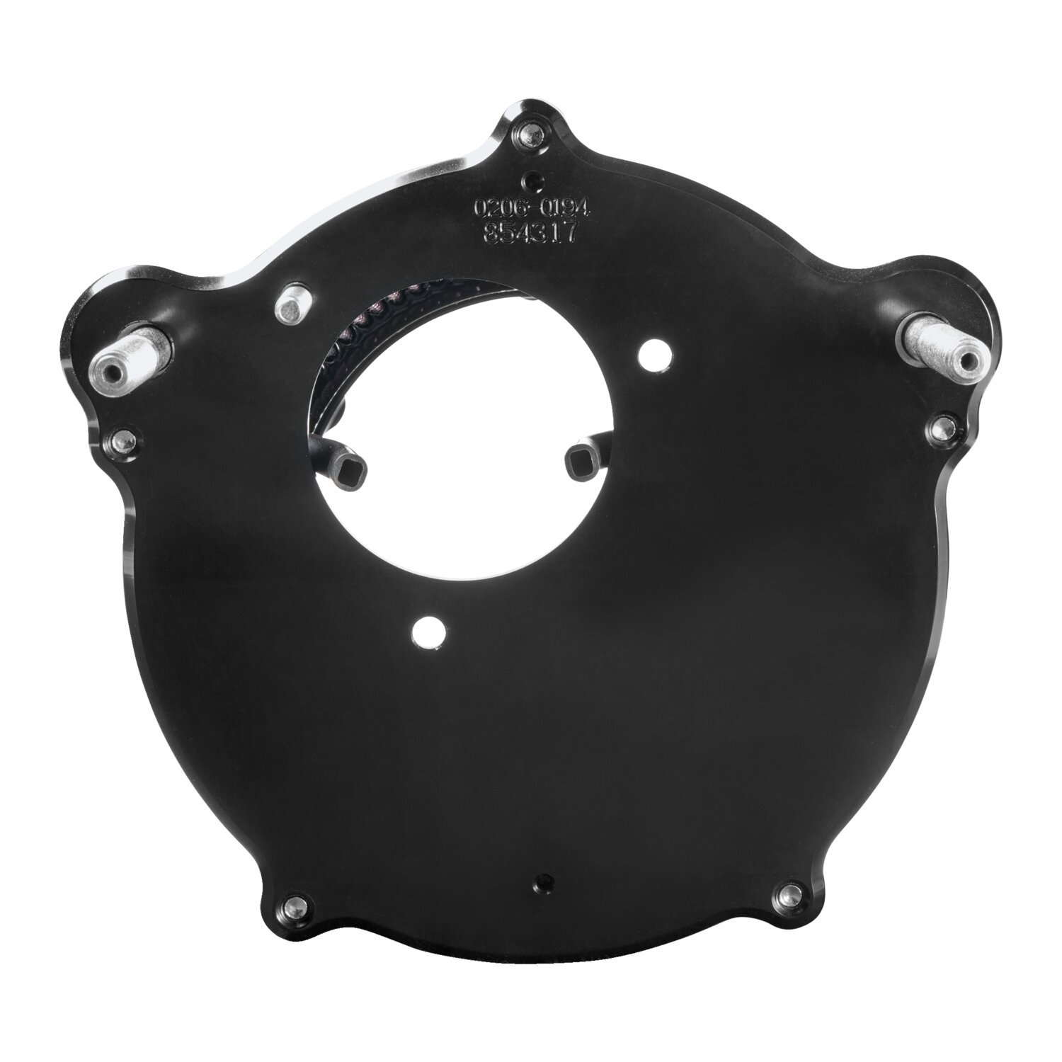 PM, Vision air cleaner kit, black Ops, Gloss