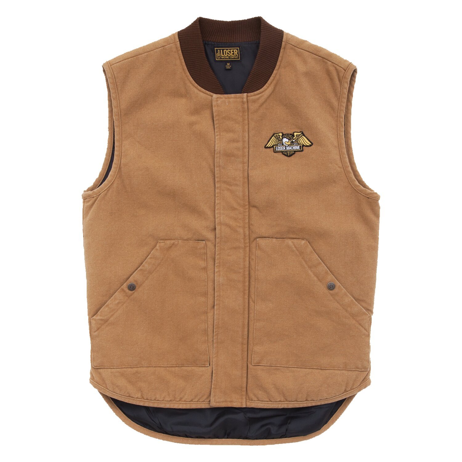 Loser Machine Condor II vest caramel, Brown, M