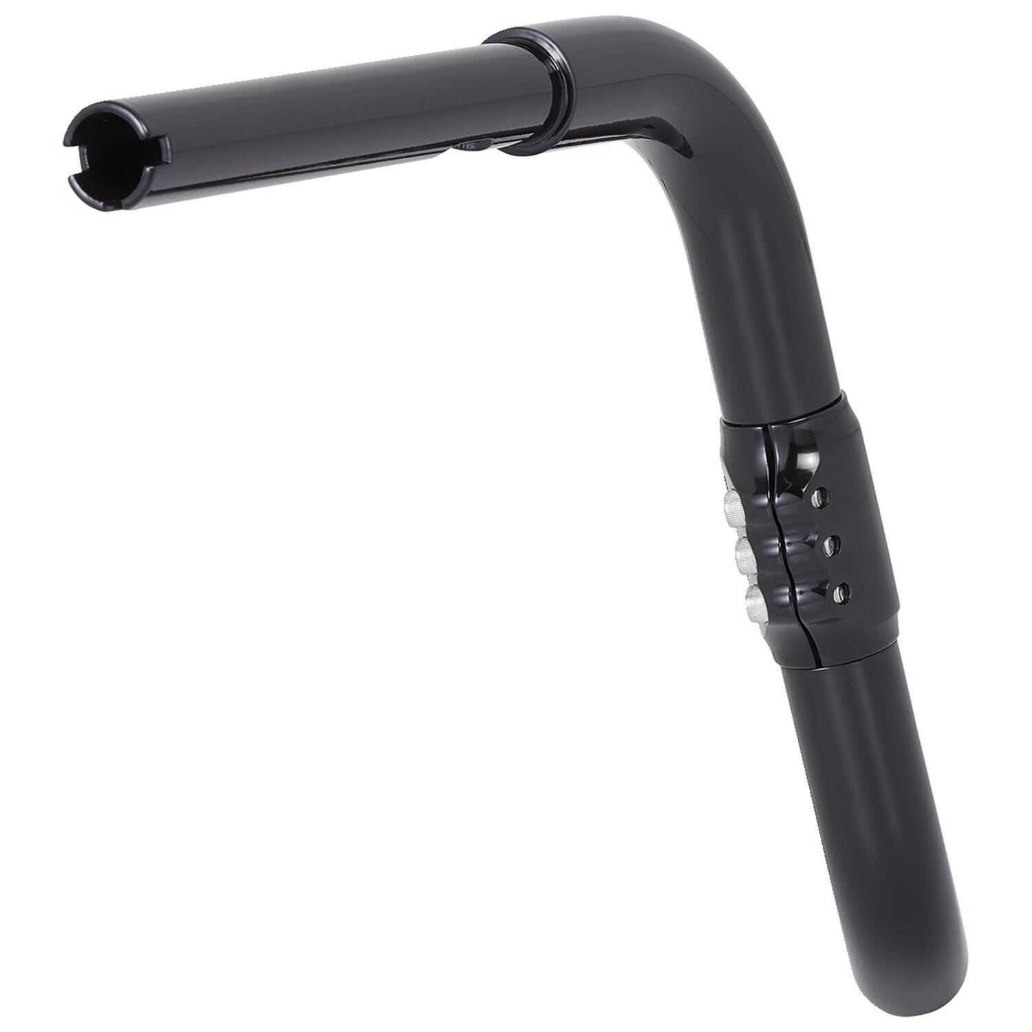 Arlen Ness, 3-way adjustable handlebar high-life, all, Black, Anodized