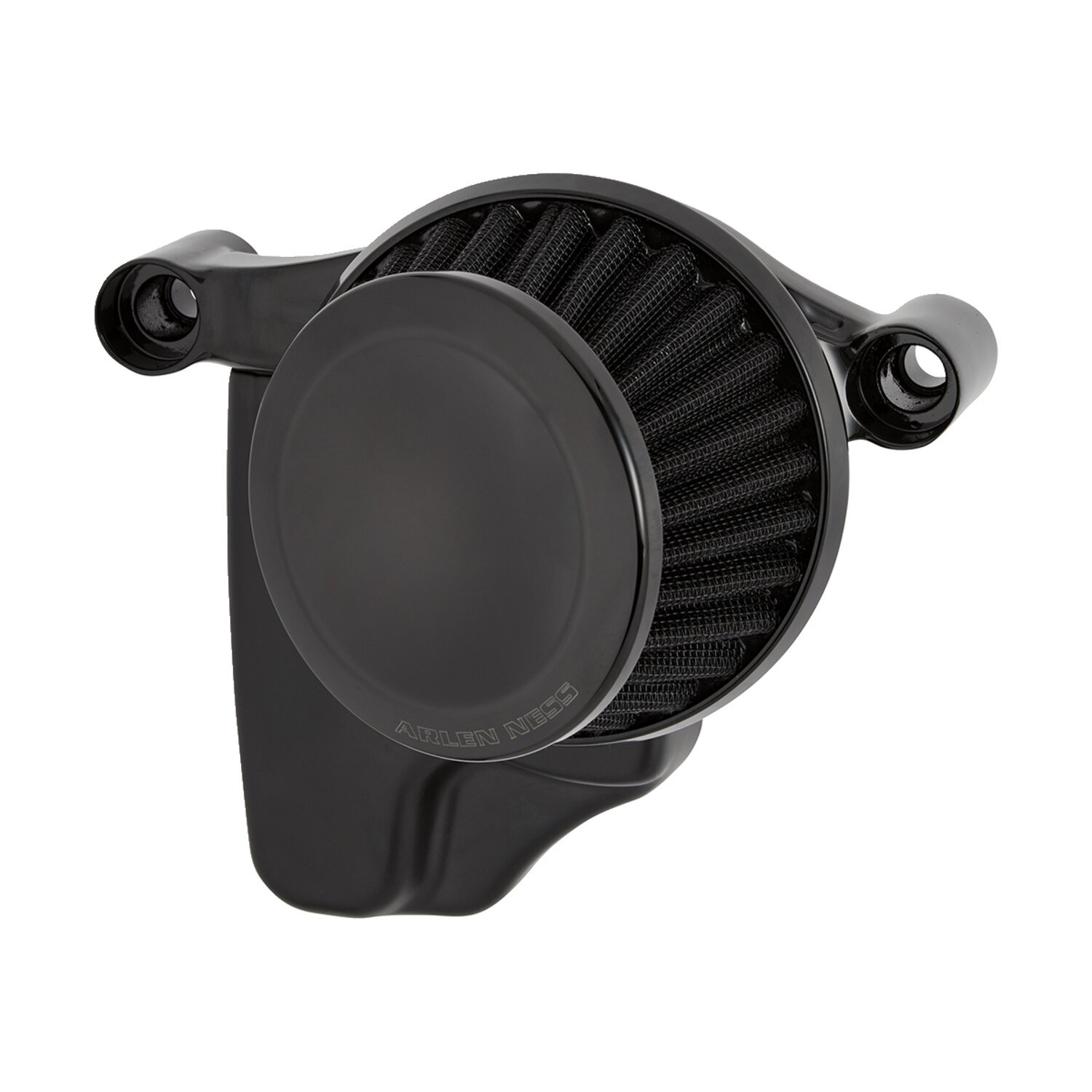 Arlen Ness, Sportster Mini 22° air cleaner kit. All, Black, Matte