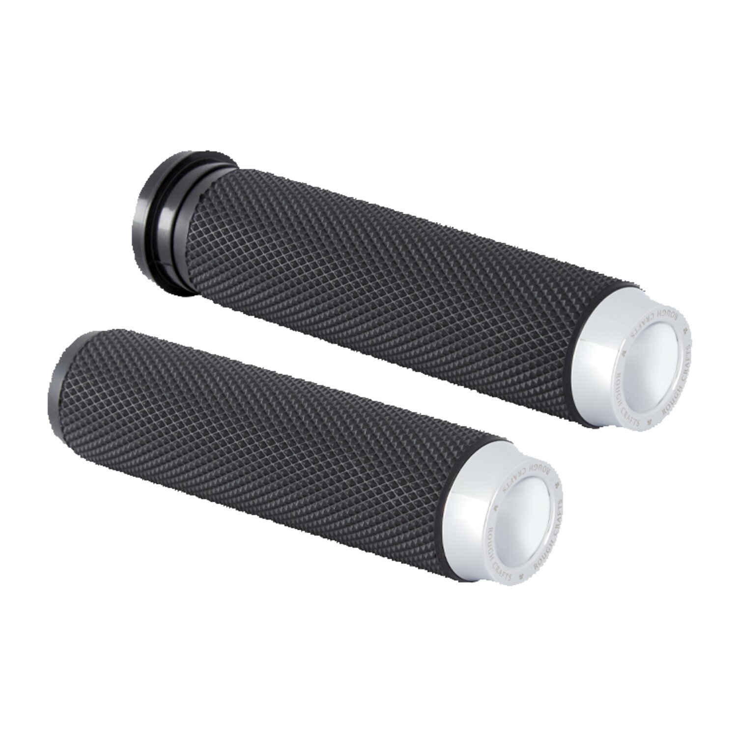 Rough Crafts, knurled rubber handlebar grips