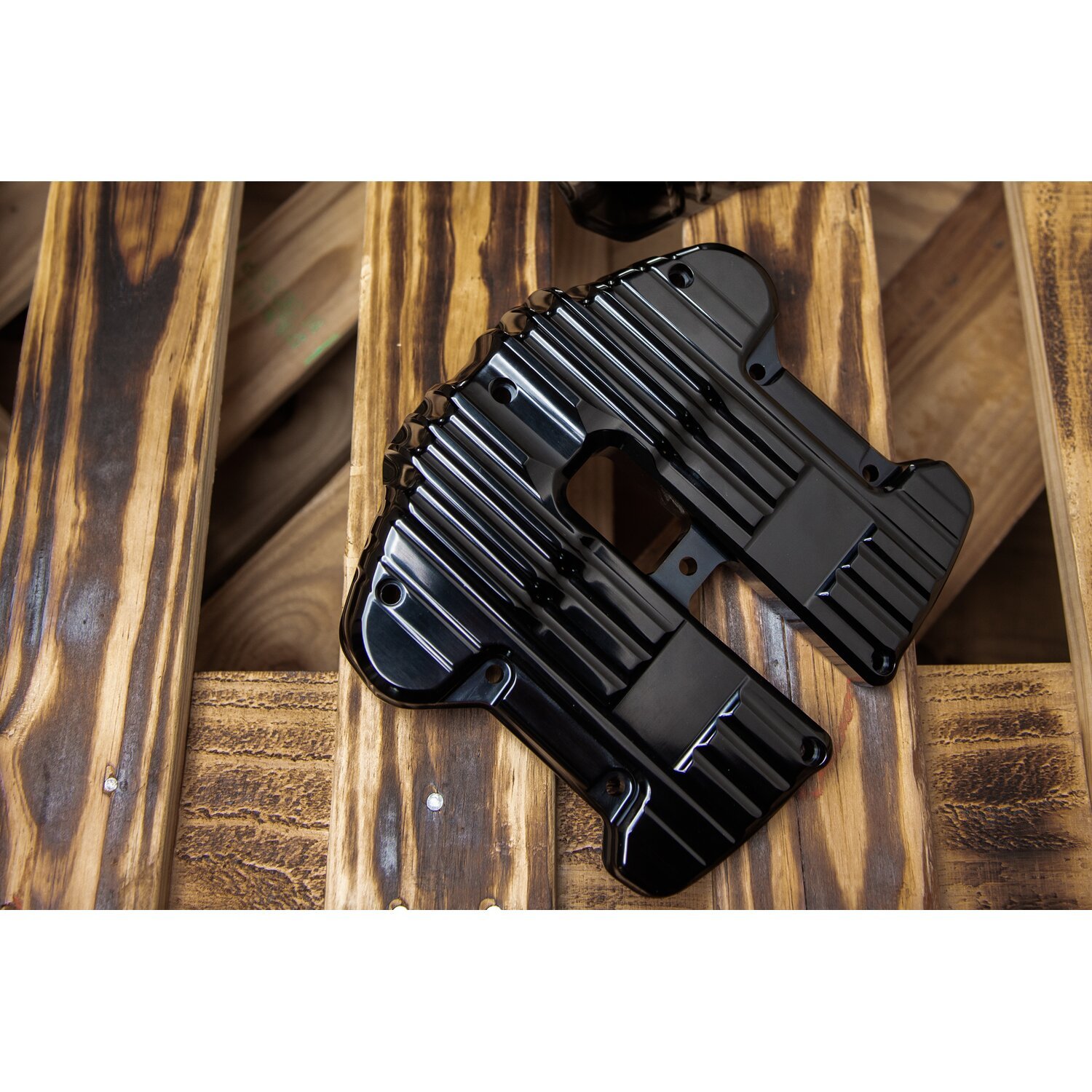 Rough Crafts, custom rocker covers, Black, Matte