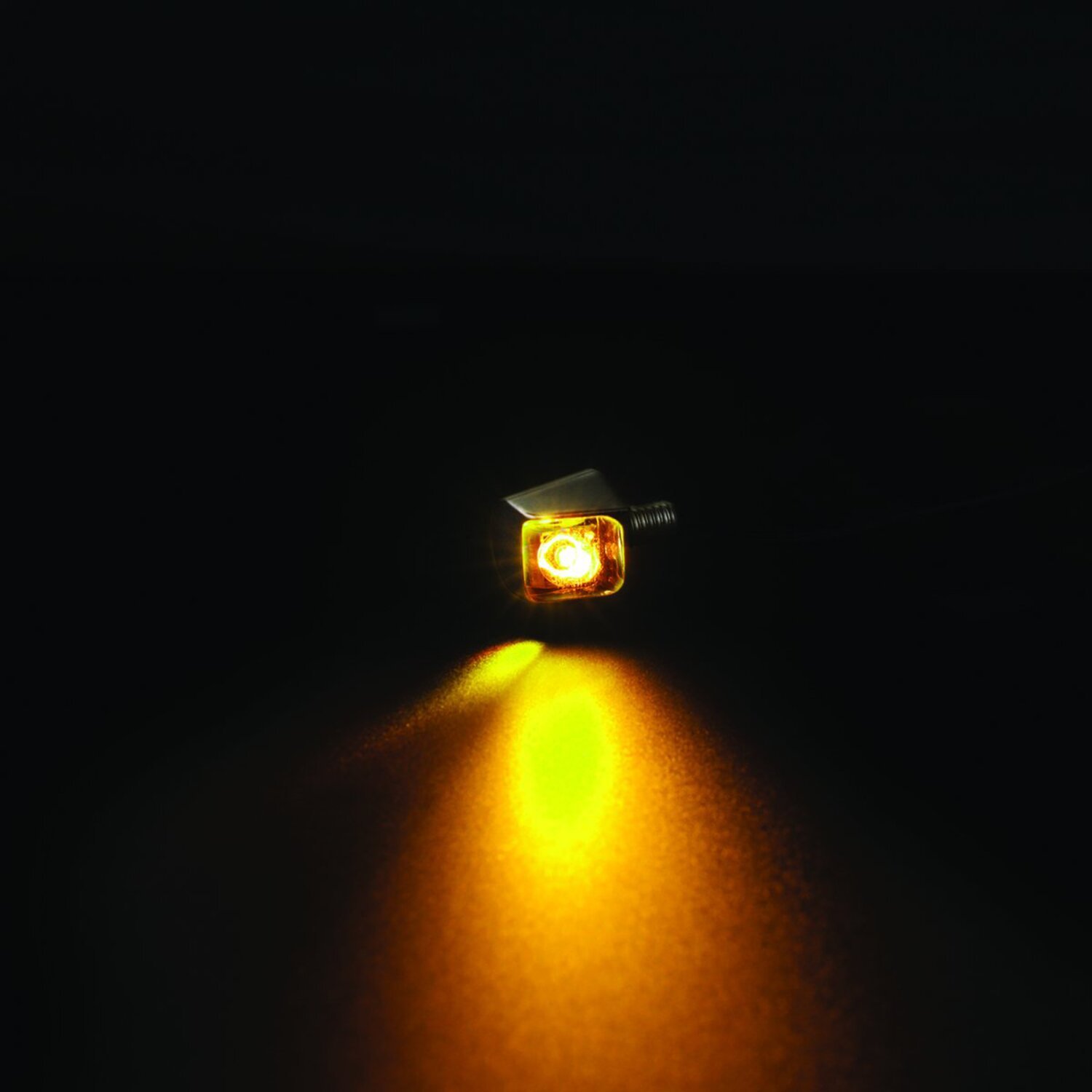 Rough Crafts x Ion LED turn signal by Koso, Black, Matte