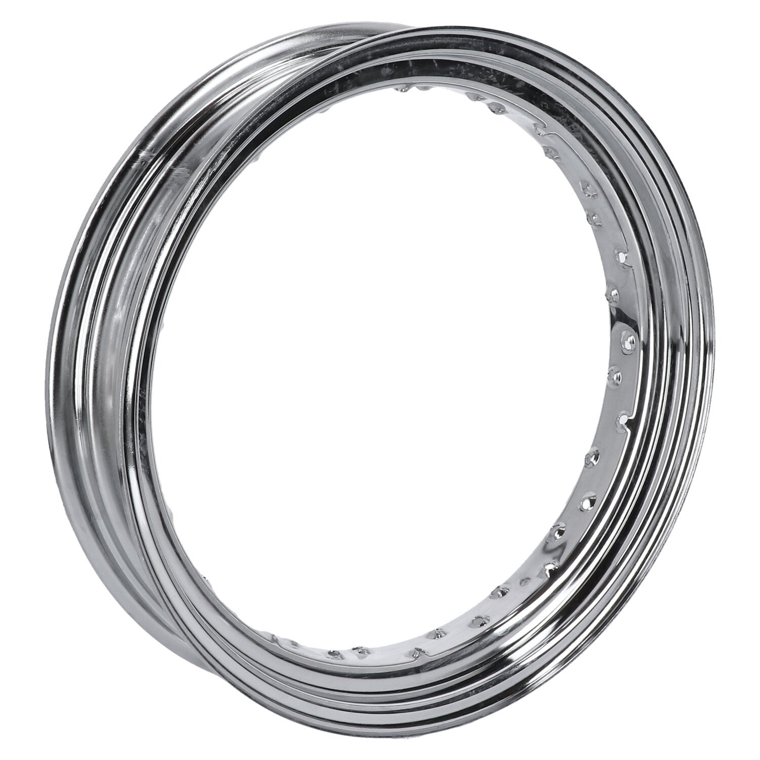 Wheel rim 3.50" x 18". Chrome