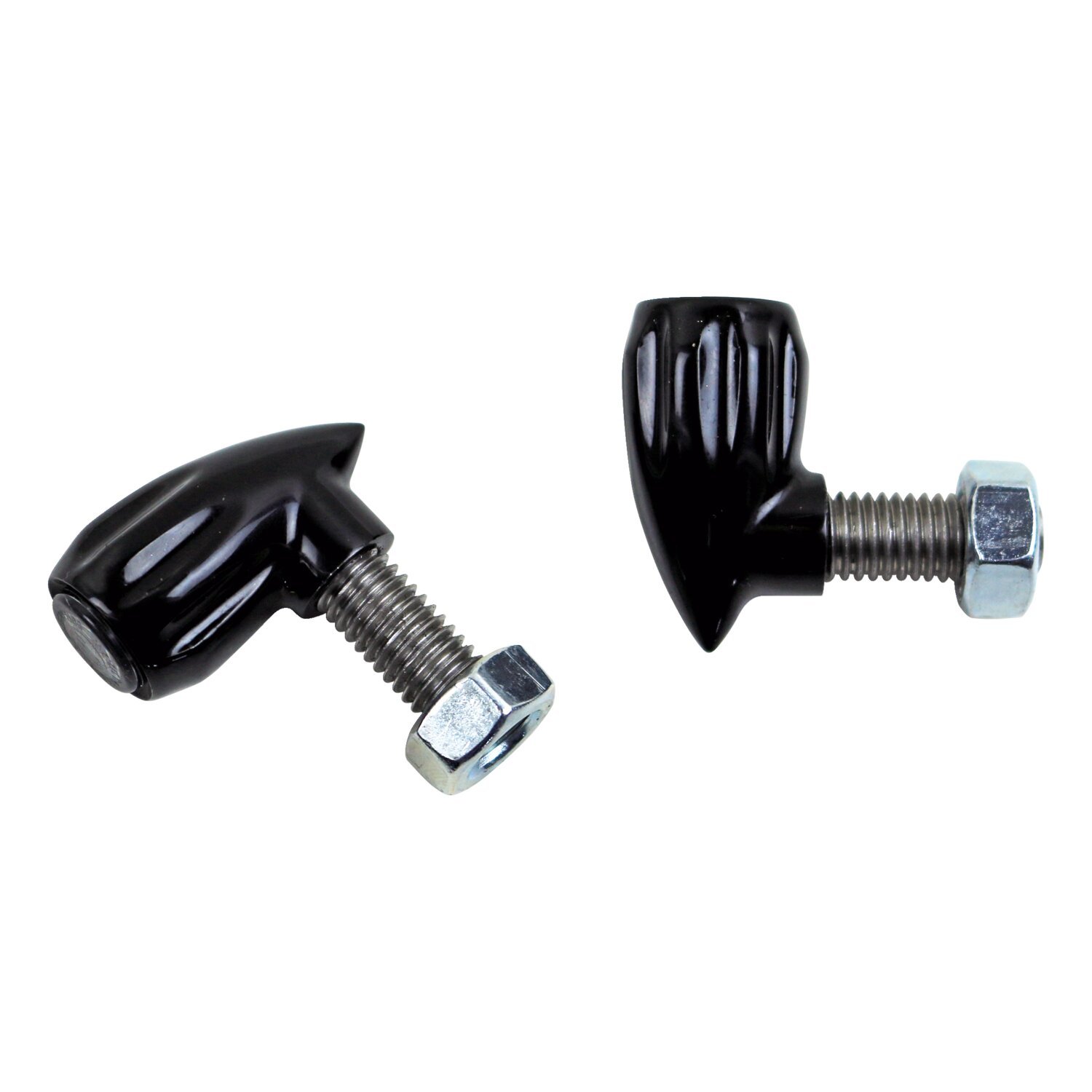 Kodlin, bullet grooved 3-1 taillight/turn signal combo. Blck