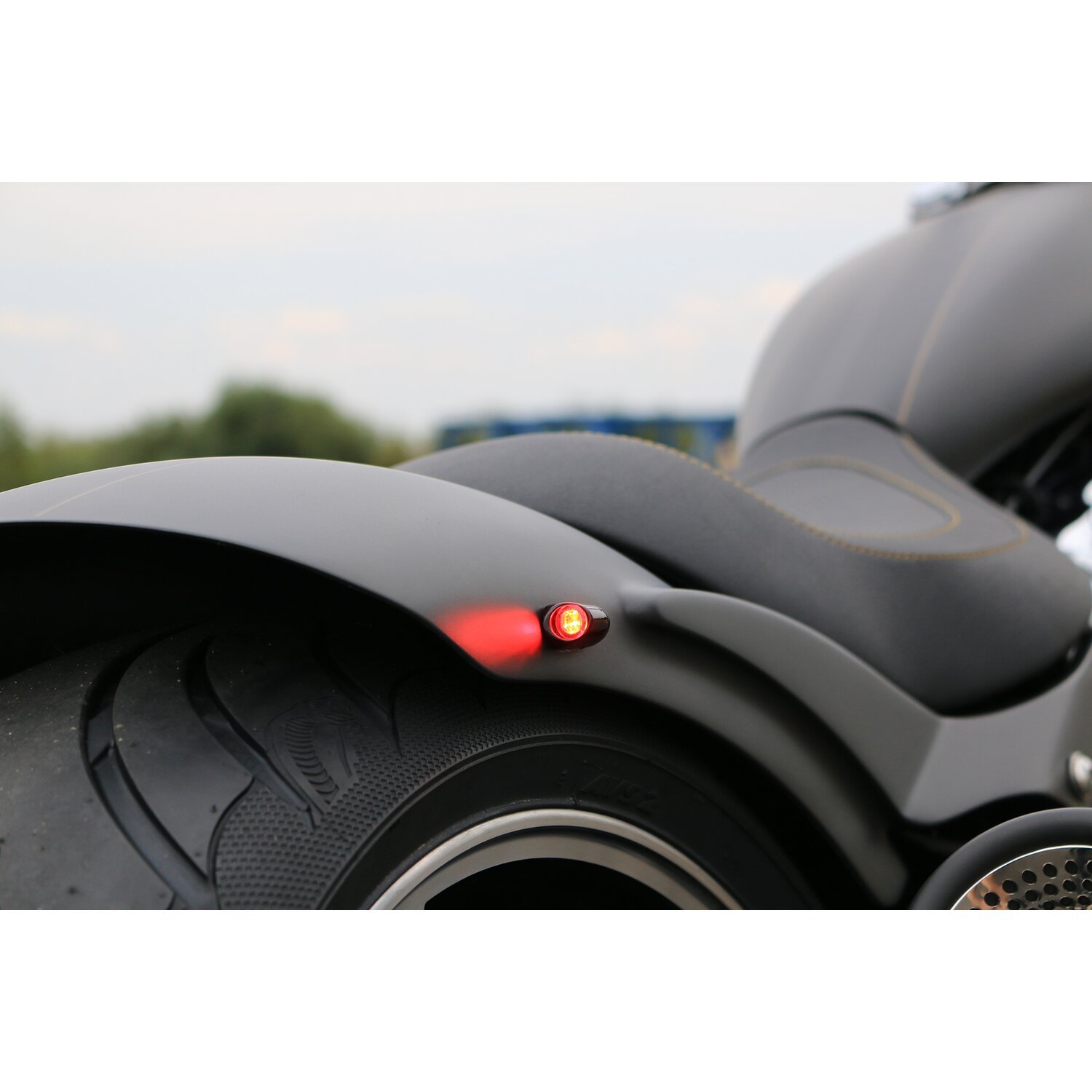 Kodlin, Smooth 3-1 taillight/turn signal combo, Black