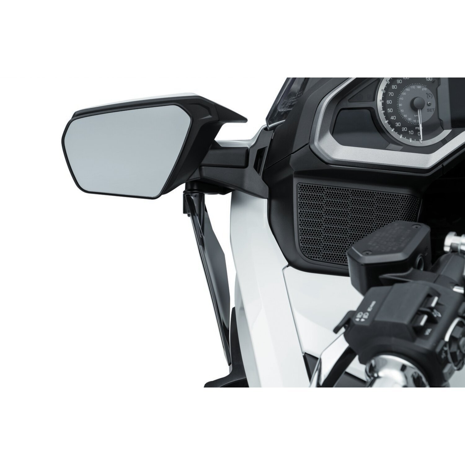 Kuryakyn, Adjustable upper air deflectors, dark smoke