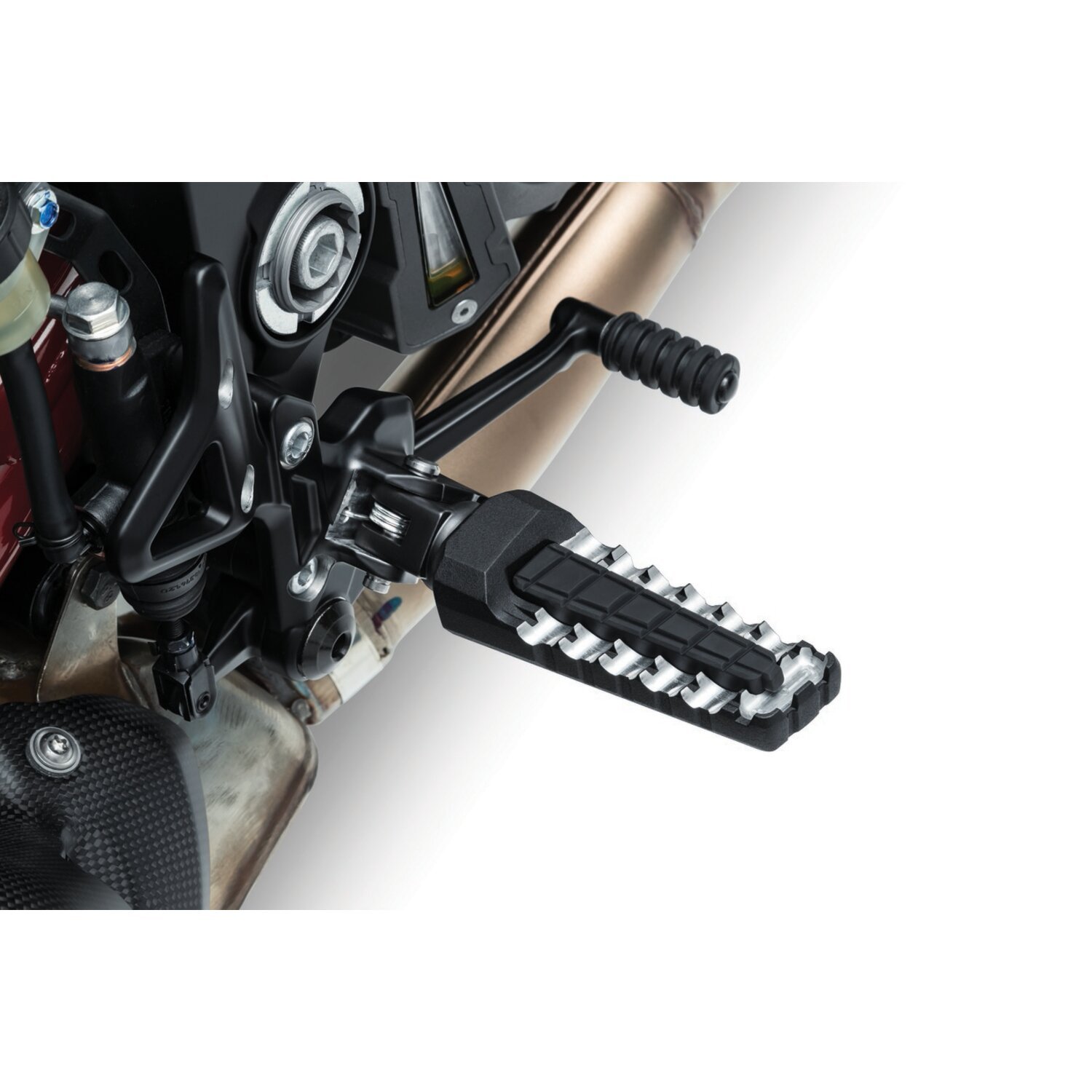Kuryakyn, Riot-X footpegs, Black, Satin