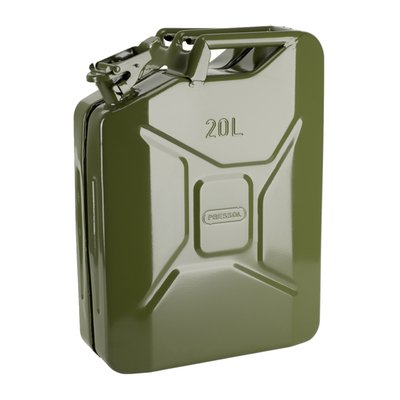 Olive green RAL 6003. 20 liter. 4.3kg. 360x160x480mm high. For liquid fuels. Manufactured from steel sheet material that is of a welded design. The jerrycan is externally and internally painted to help prevent rust. Classic safe lock with cotter pin. UN approved.
Note: For optional discharge spouts see 599736 rigid and 599737 flexible. For a replacement rubber gasket see 599739.
Note: As of 01.06.2015, all fuel cans (UN) must be marked by the end user in accordance with the GHS / CLP Regulation. For identification the correct diesel or gasoline labels must be used.
Note: Check your local MCS dealer or the MCS sales department for exact type of approval and validity on bike model and years on the test report.