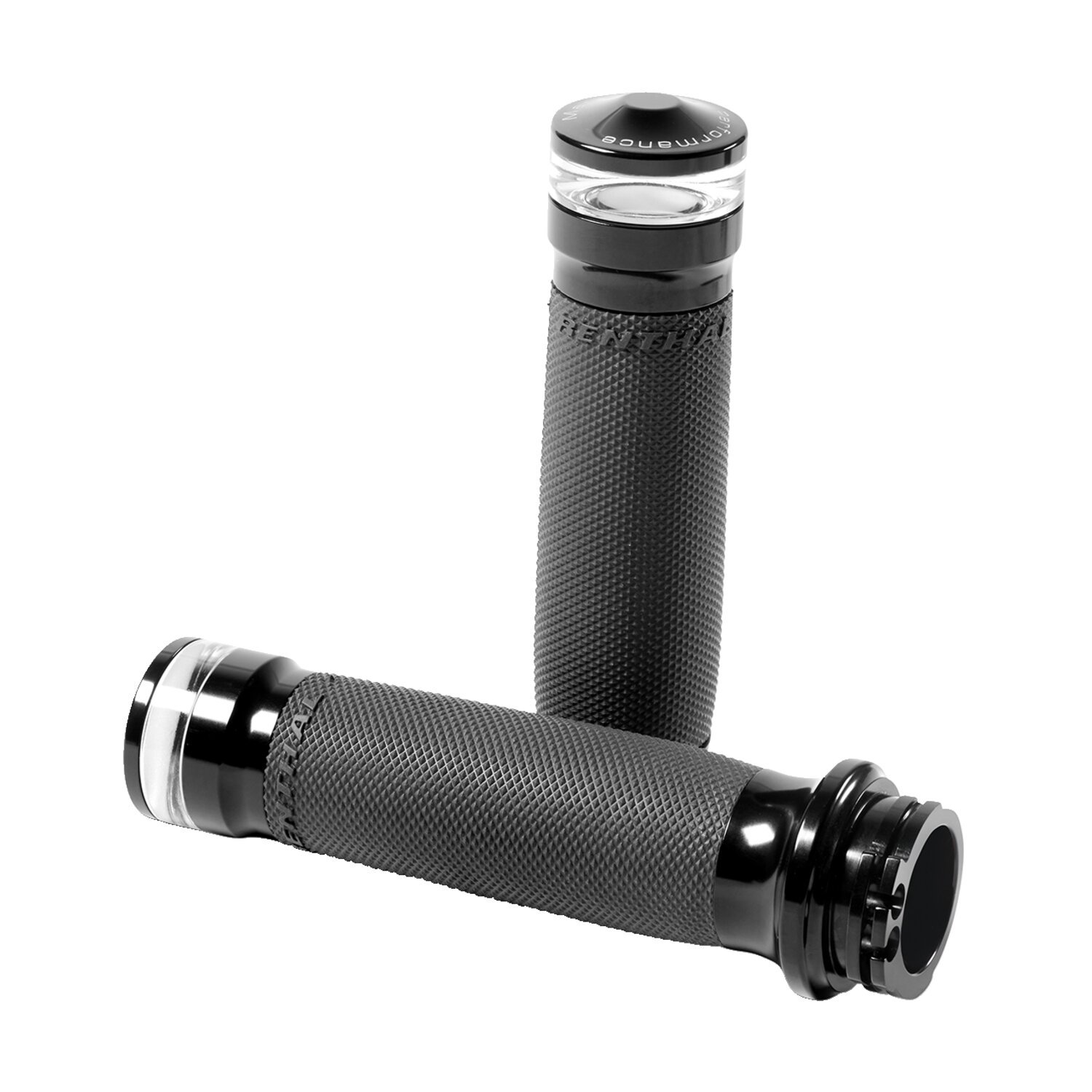 PM, Contour vision LED turn signal grips, Black, Gloss