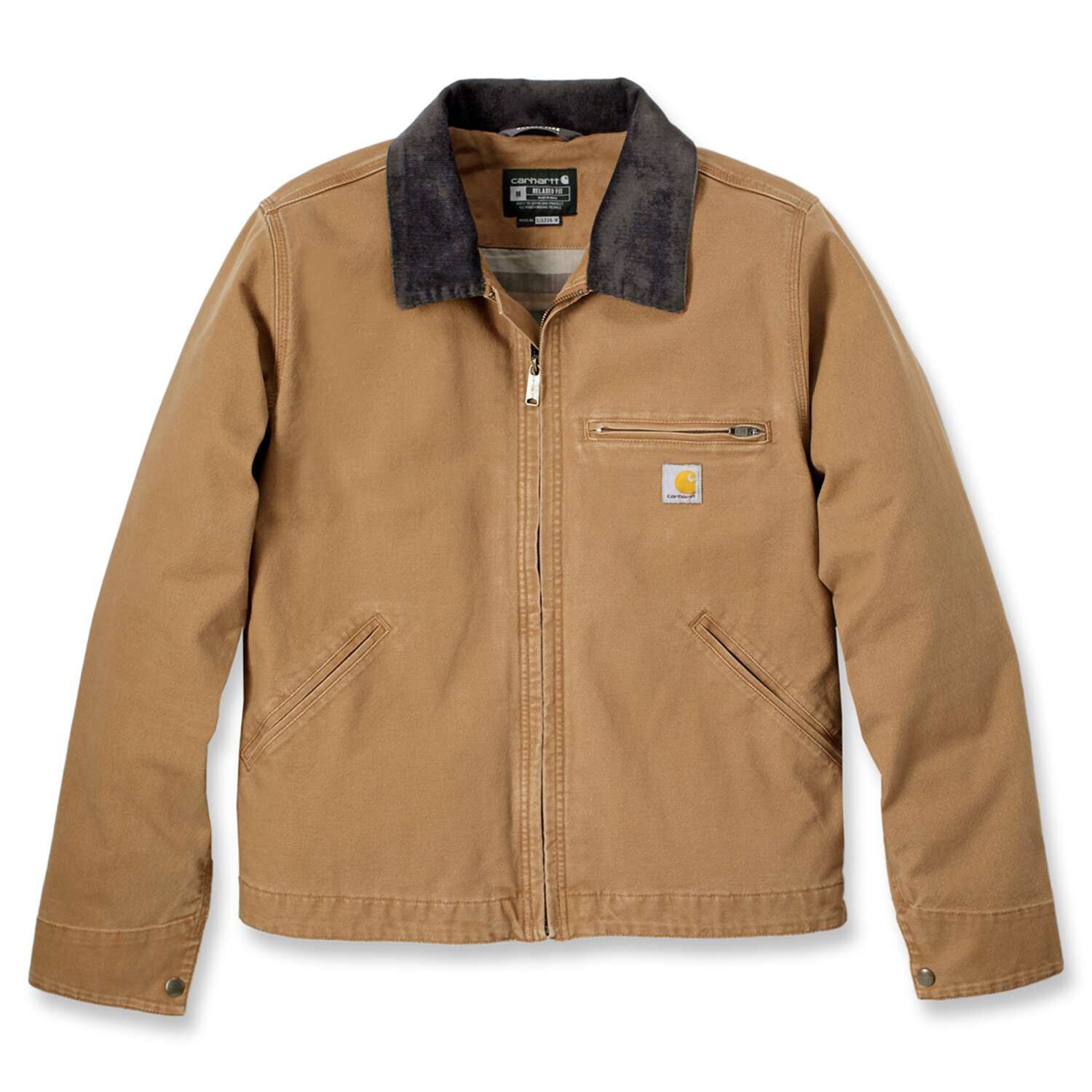 Carhartt Detroit canvas jacket, carhartt brown, 2XL