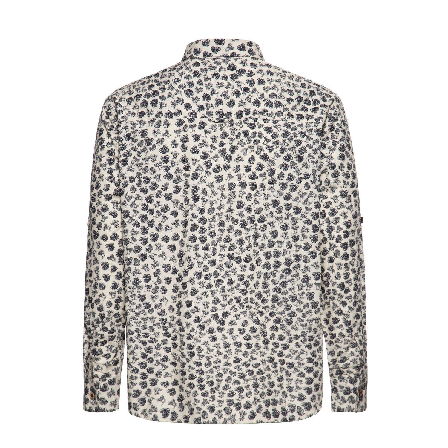 King Kerosin AOP shirt off white, 2XL