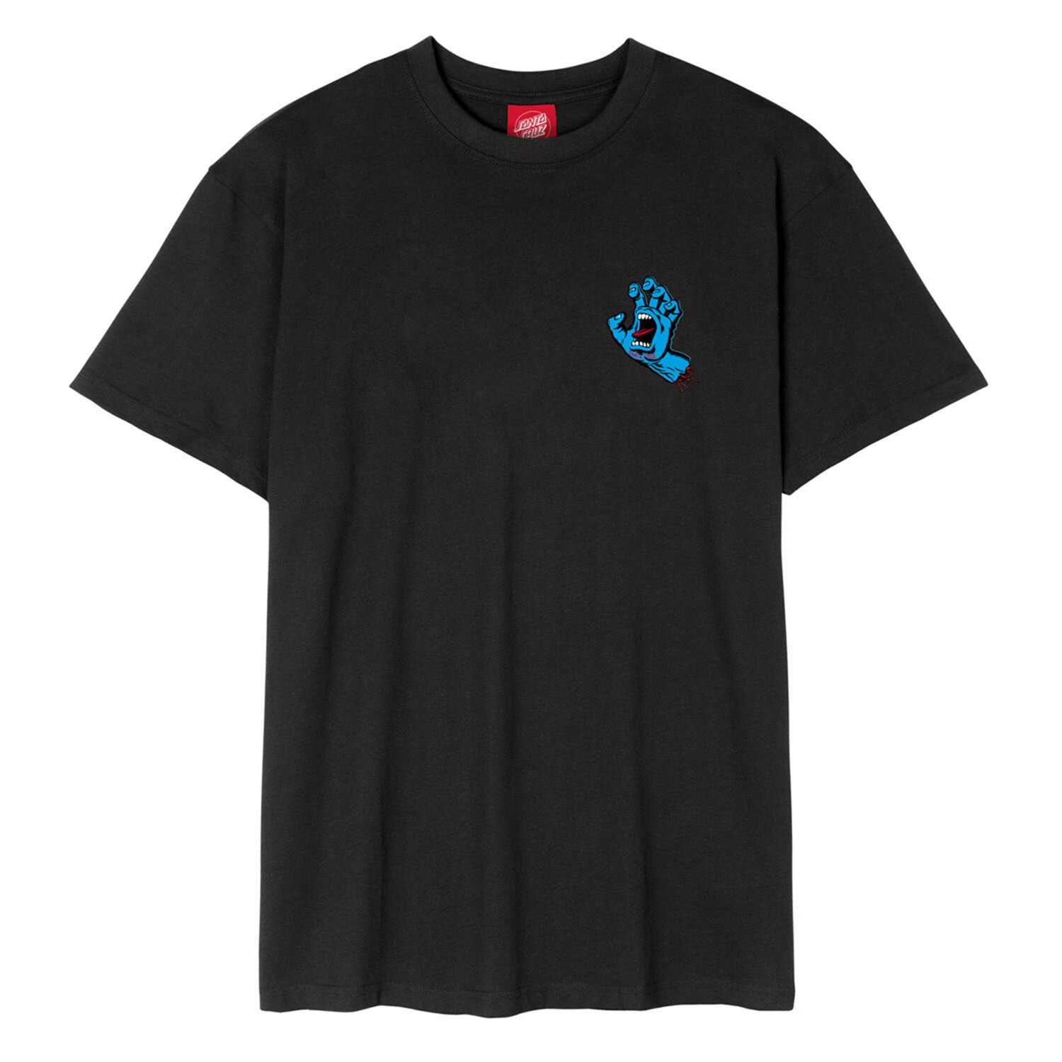 Santa Cruz Screaming Hand Chest t-shirt, Black, 2XL