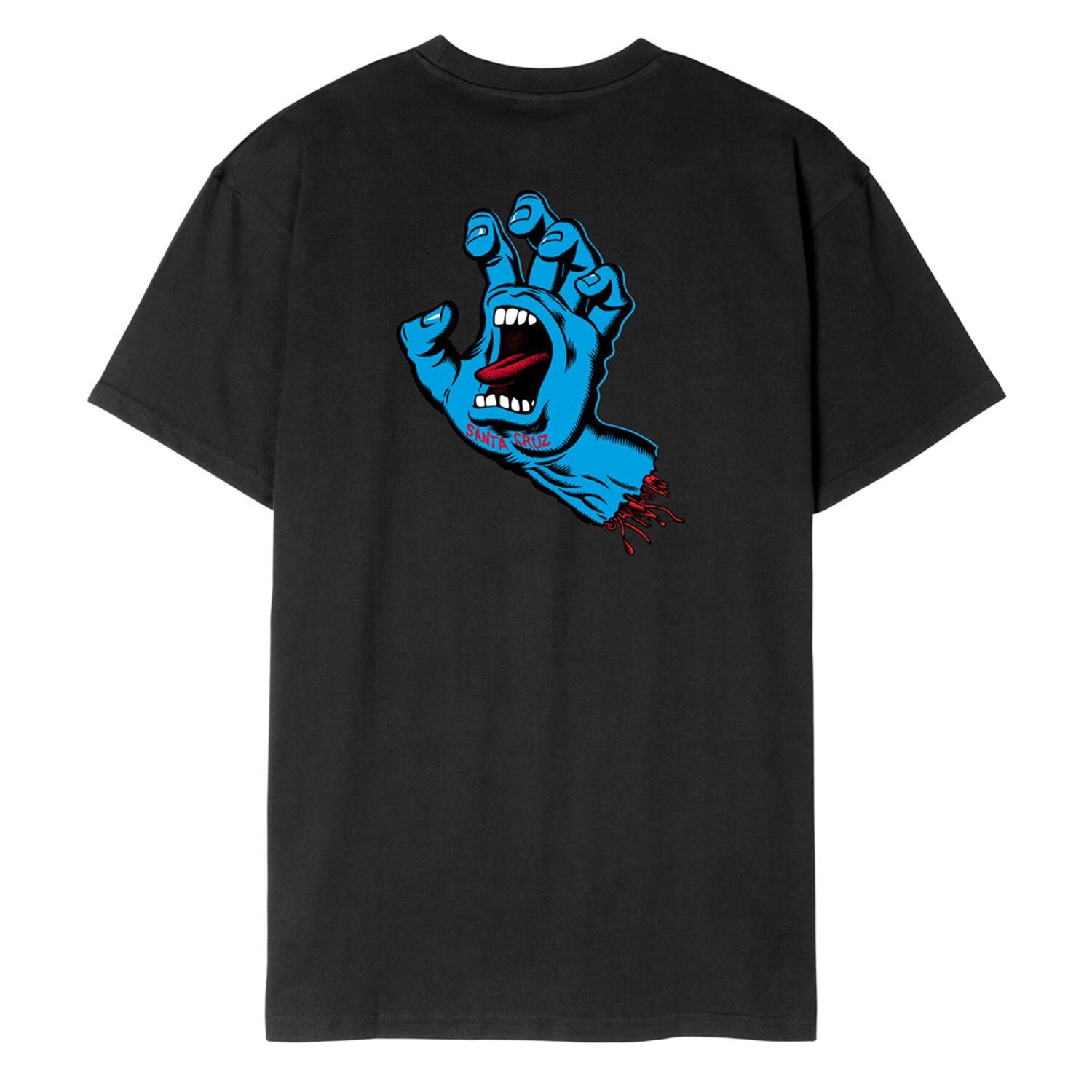Santa Cruz Screaming Hand Chest t-shirt, Black, M