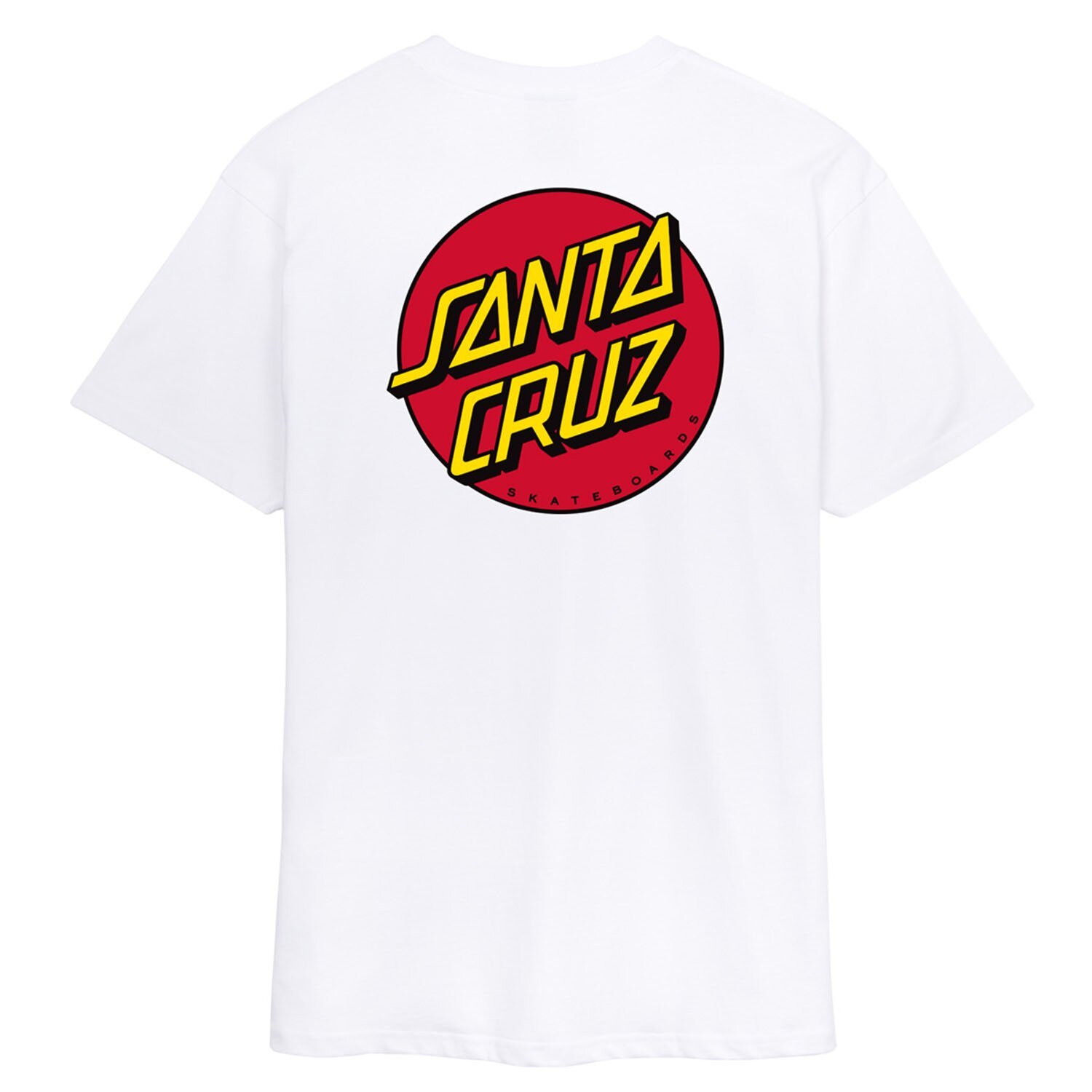 2XL — Santa Cruz Dot Chest t-shirt white, 2XL