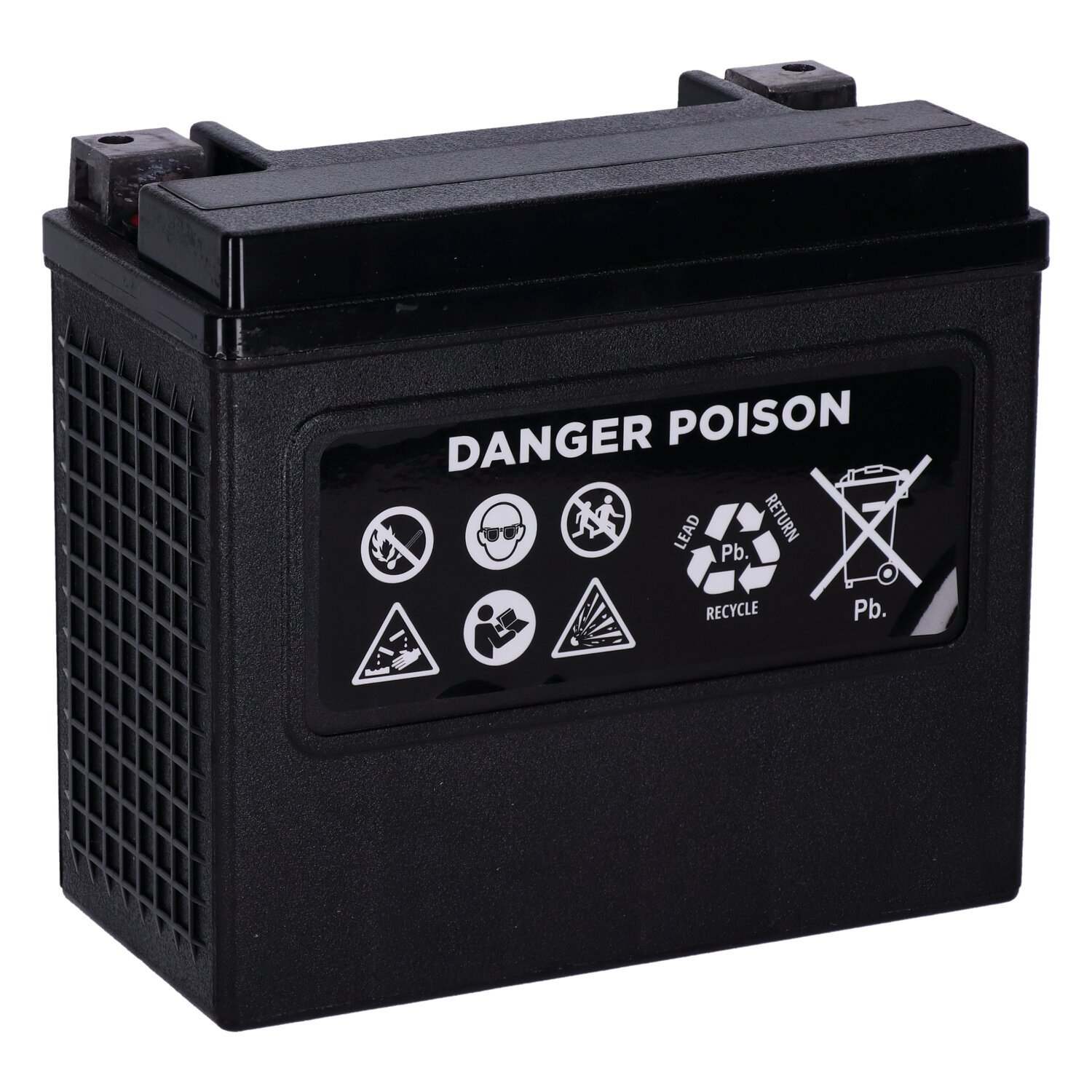 MCS, Nano Series sealed GEL battery. 12V, 20Ah, 360CCA, Black