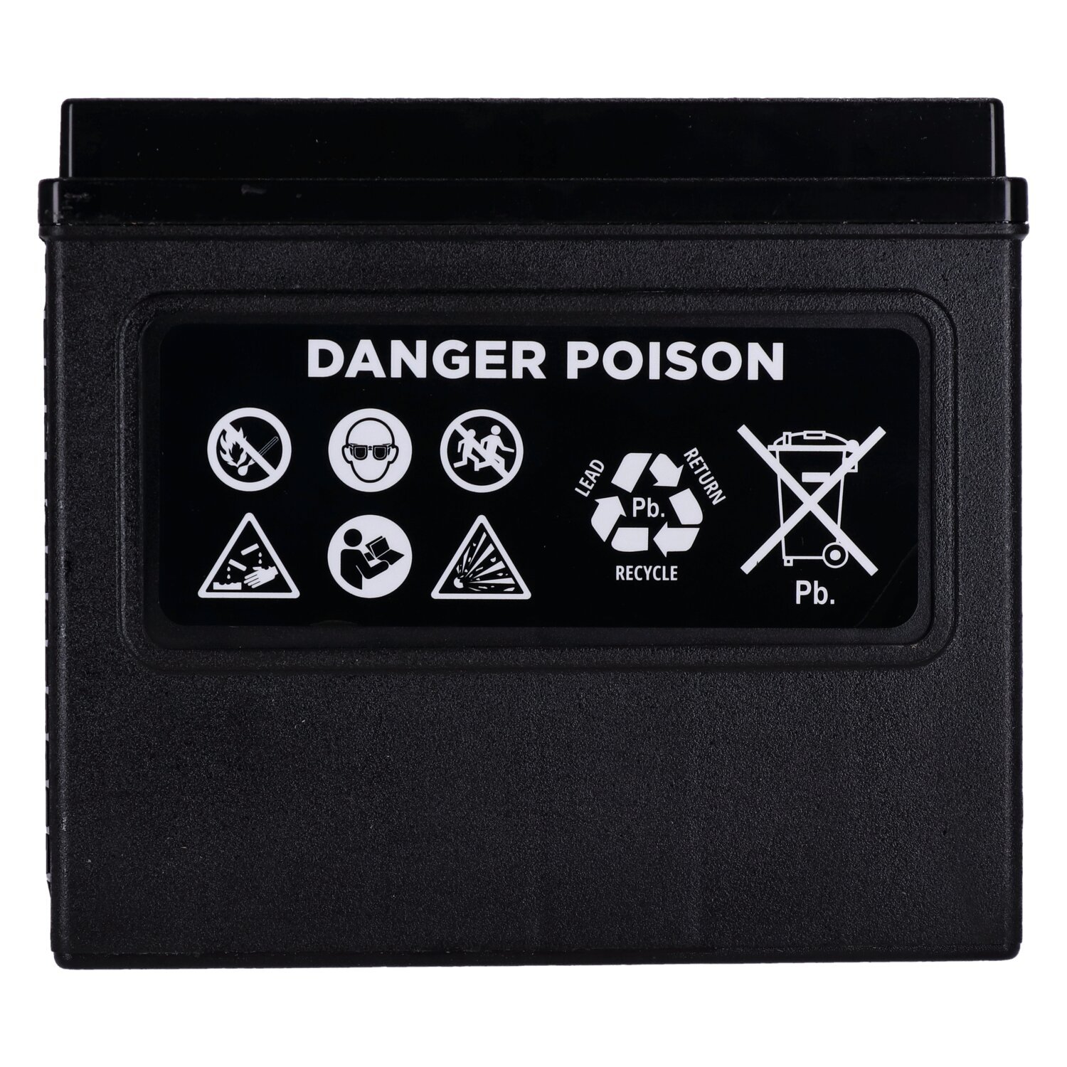 MCS, Nano Series sealed GEL battery. 12V, 20Ah, 360CCA, Black