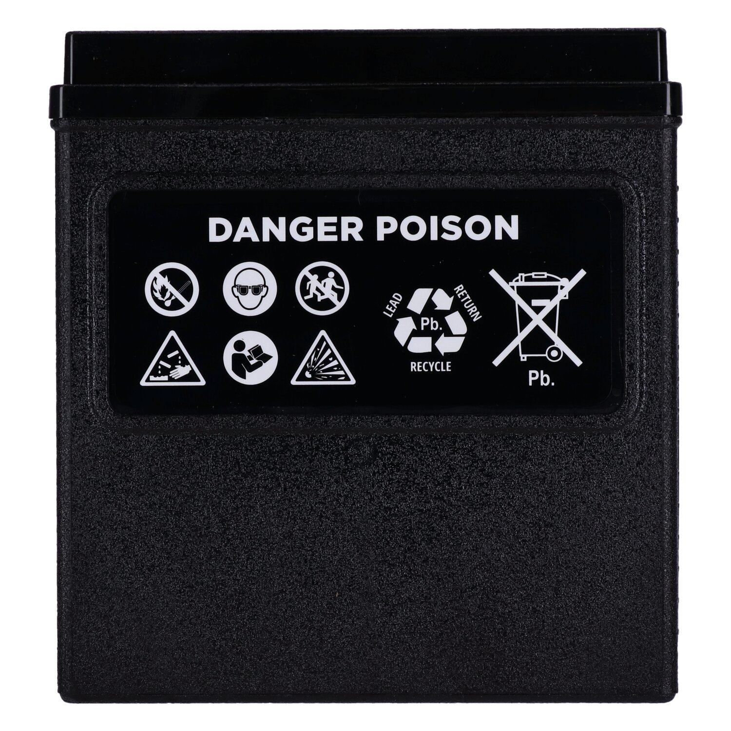MCS, Nano Series sealed GEL battery. 12V, 30Ah, 416CCA, Black