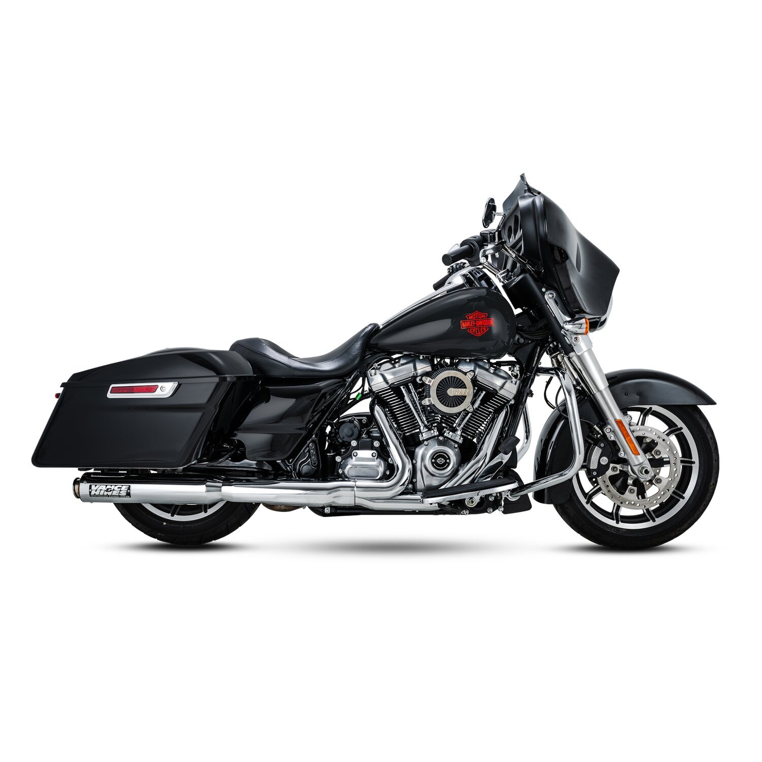 V&H, Supersport 400 slip-on mufflers, Chrome
