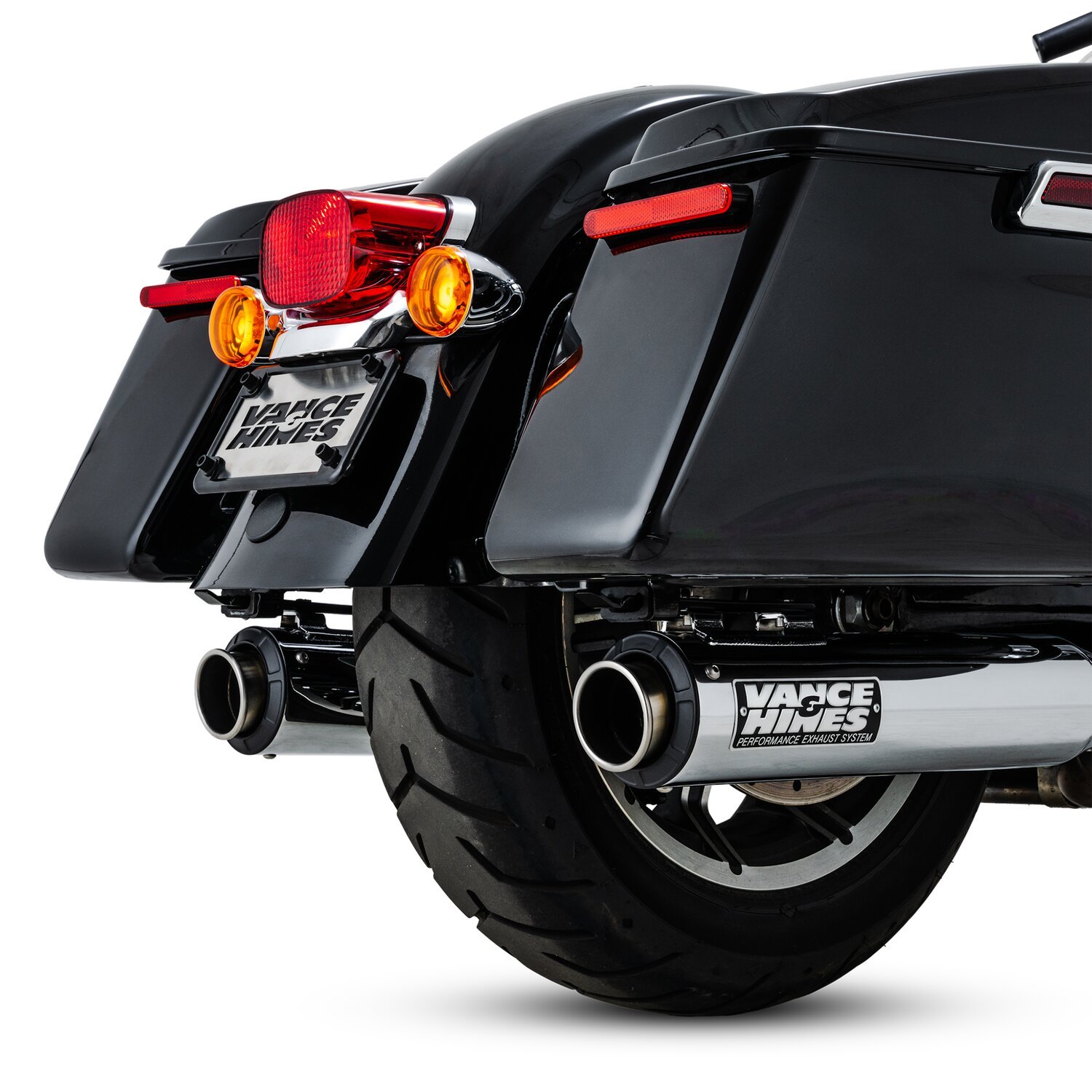 V&H, Supersport 400 slip-on mufflers, Chrome