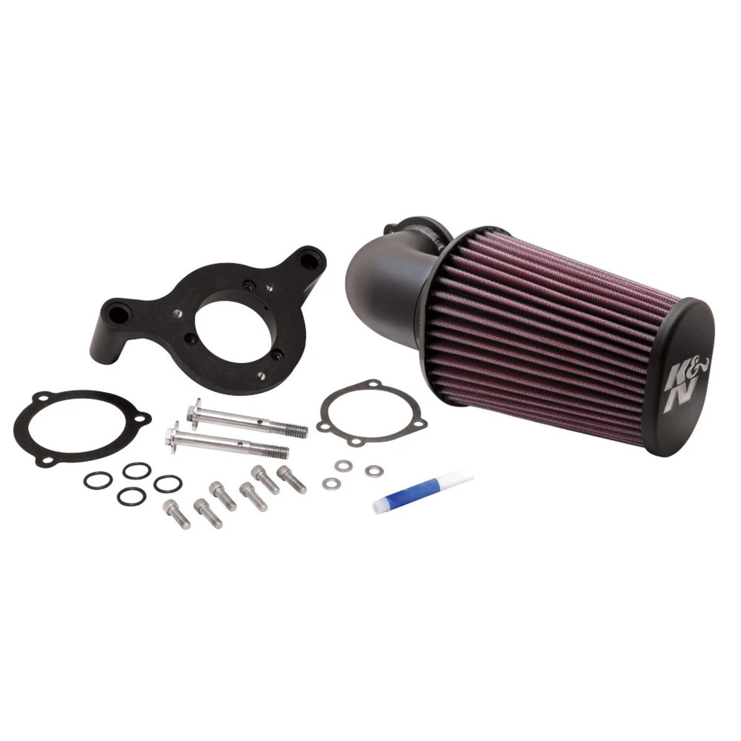 K&N, Aircharger performance air cleaner kit, Black