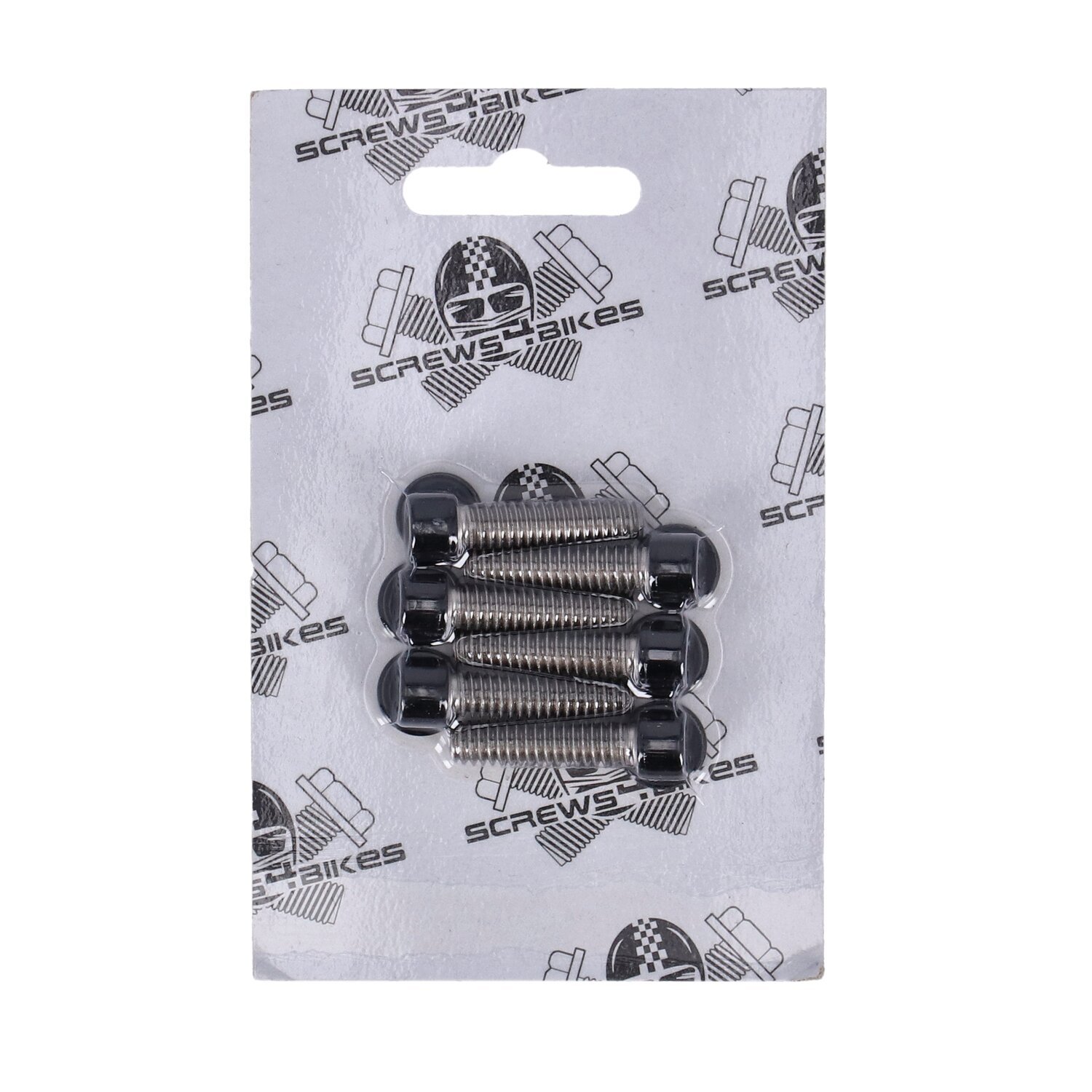 Screws4bikes, bolt kit, transmission top cover, Black, Gloss