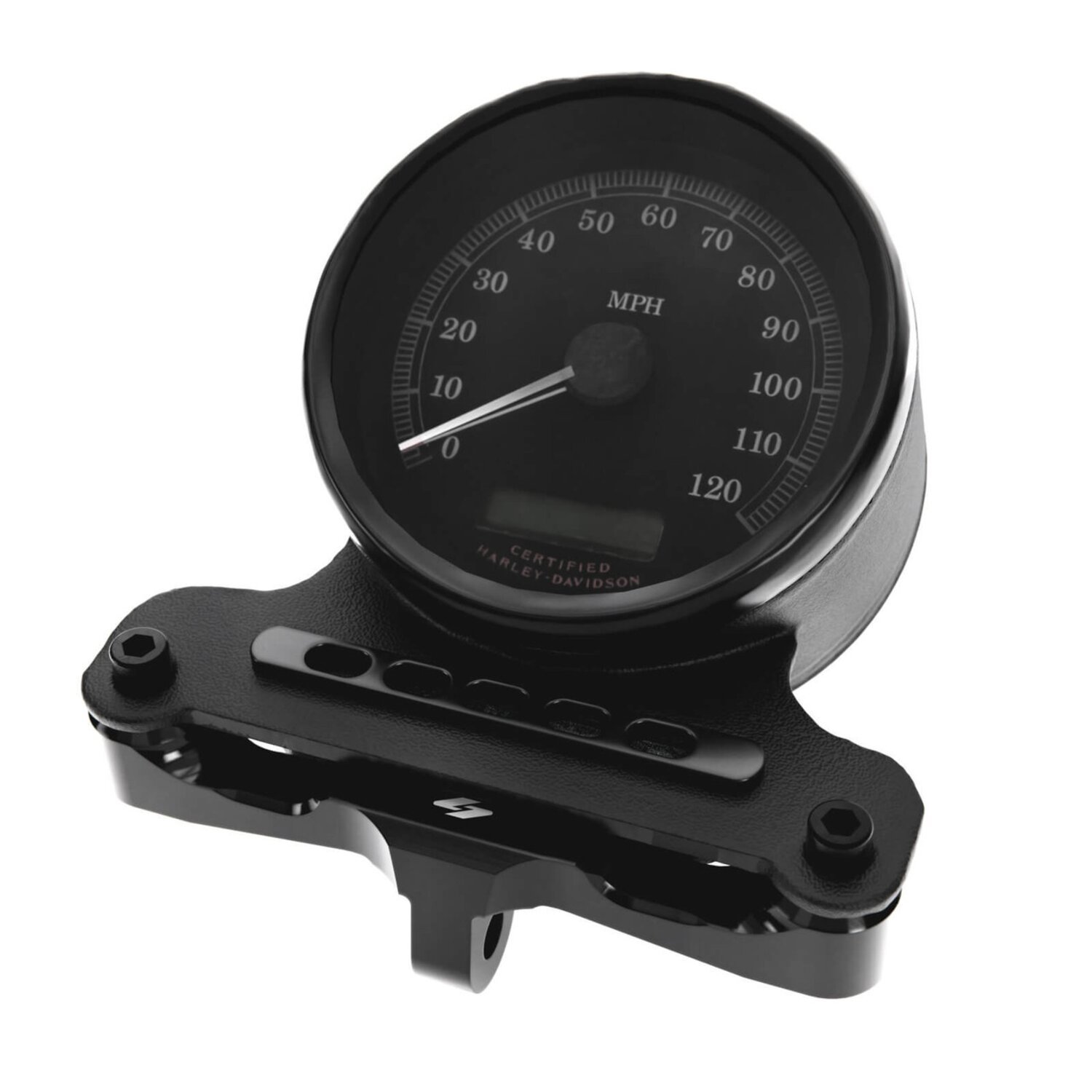 Kraus, Adjustable H-D Gauge Mount, Black