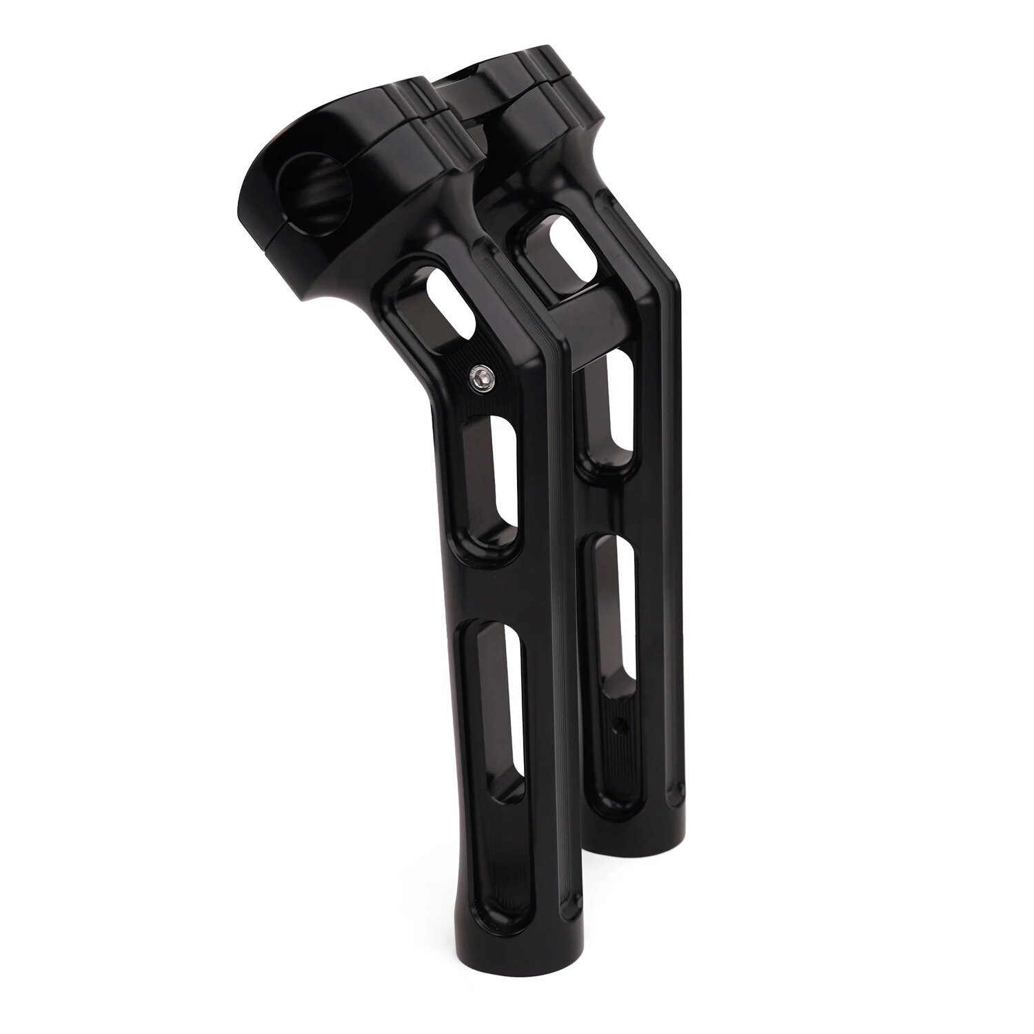 Arlen Ness, Universal Method 10" Risers, Black, Anodized