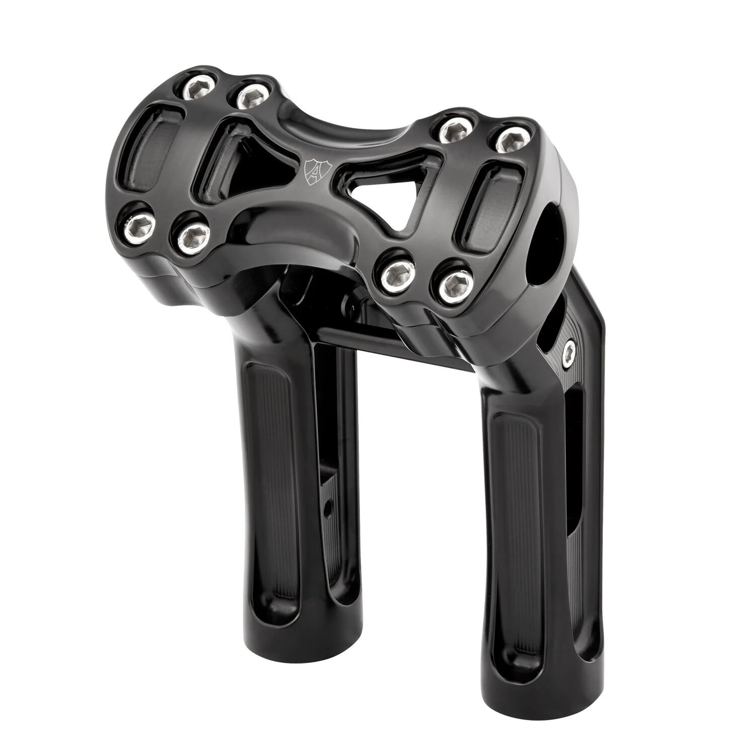 Arlen Ness, Universal Method 7" Risers, Black, Anodized