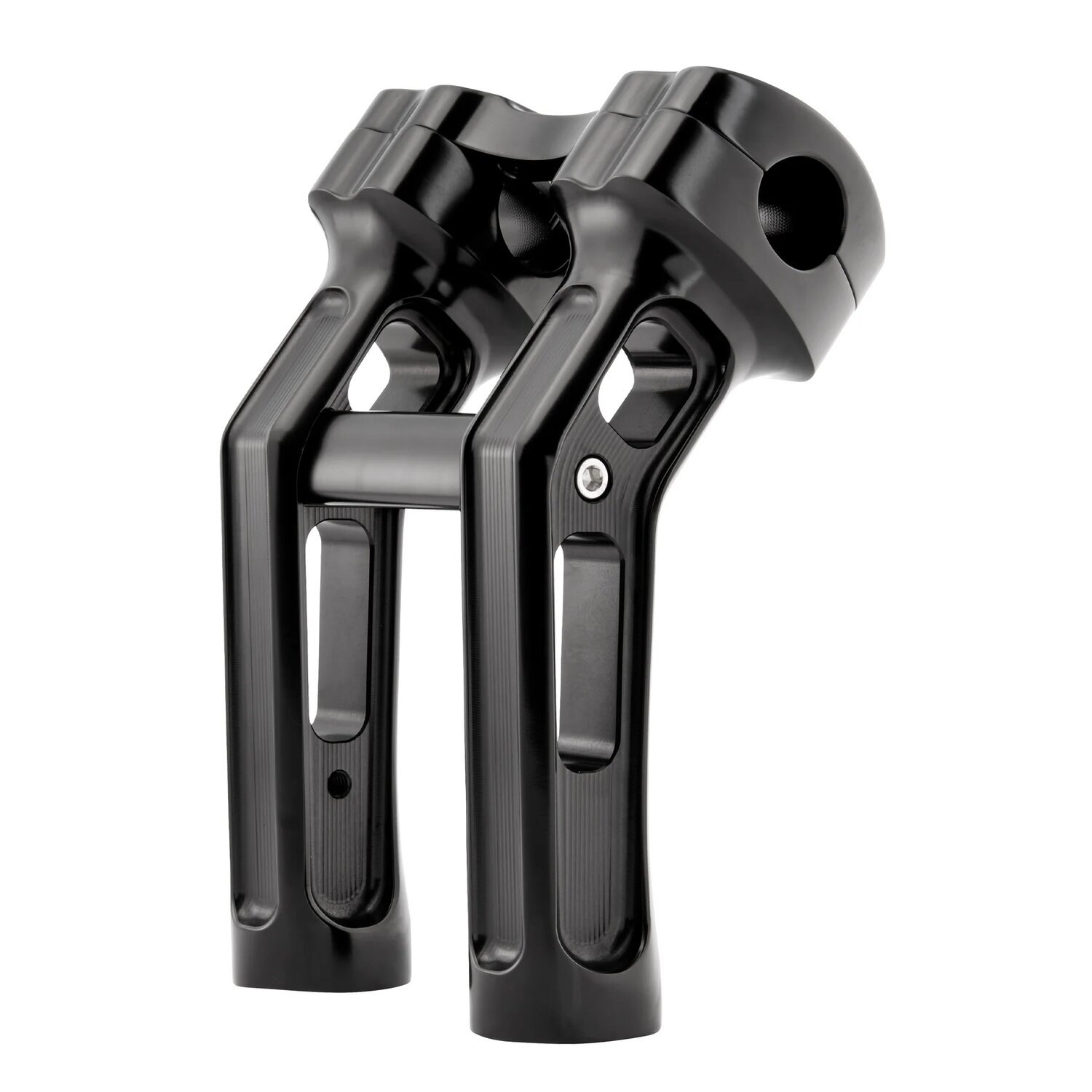 Arlen Ness, Universal Method 7" Risers, Black, Anodized