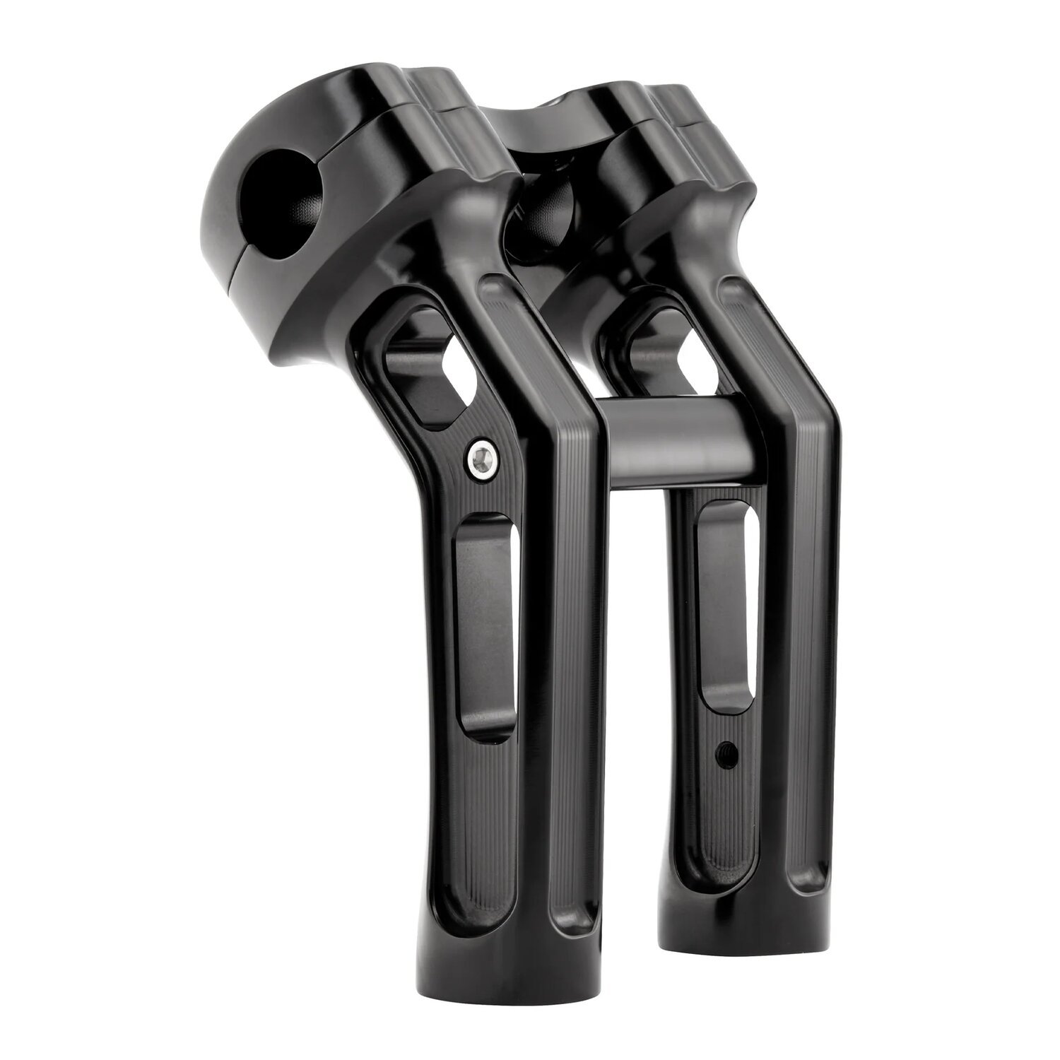 Arlen Ness, Universal Method 7" Risers, Black, Anodized