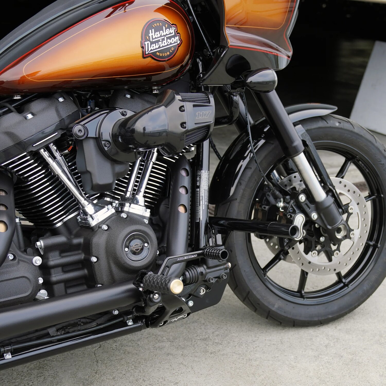 Arlen Ness, Speedliner Brake Arm, Black
