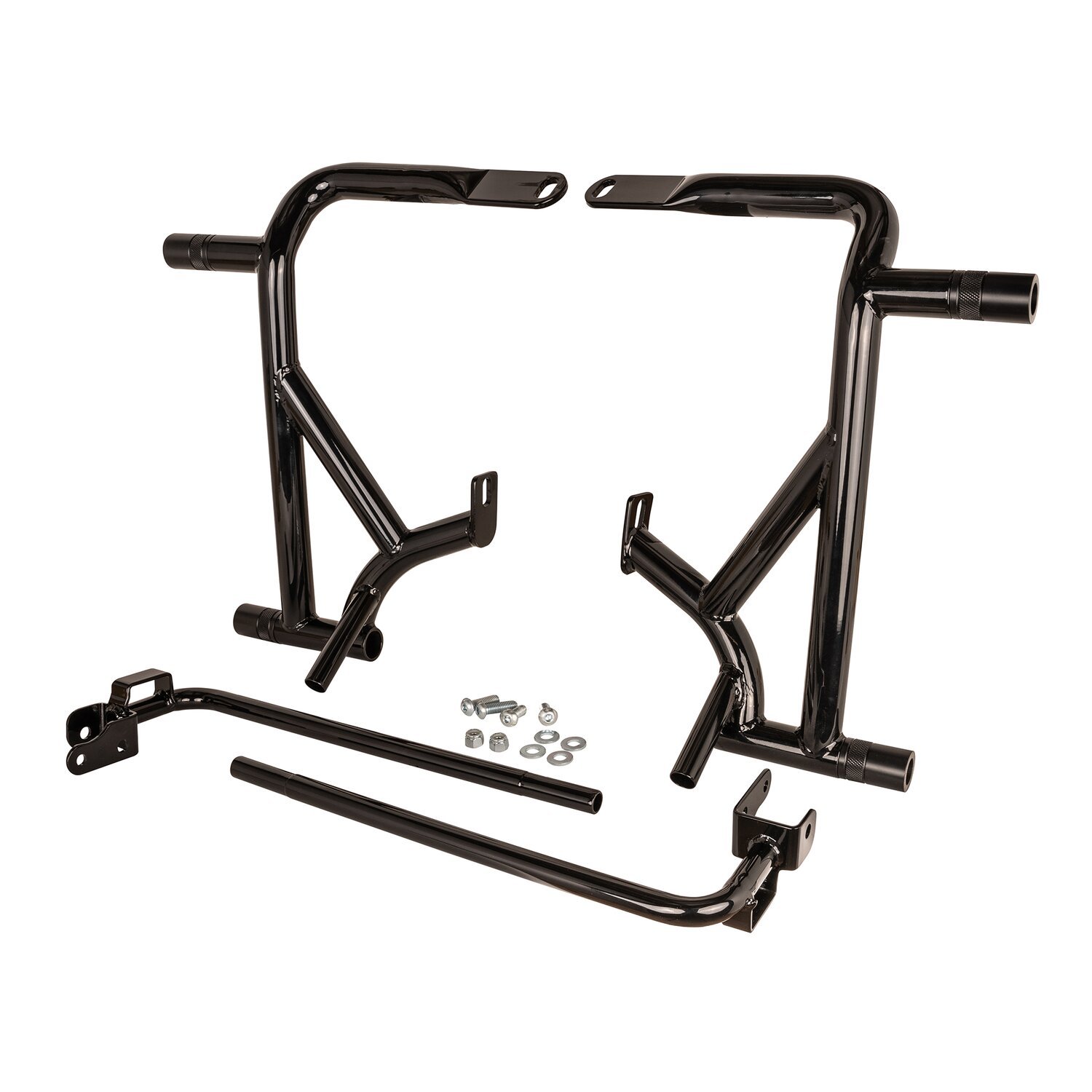 Burly Brand, Brawler crash bar kit Touring. Rear