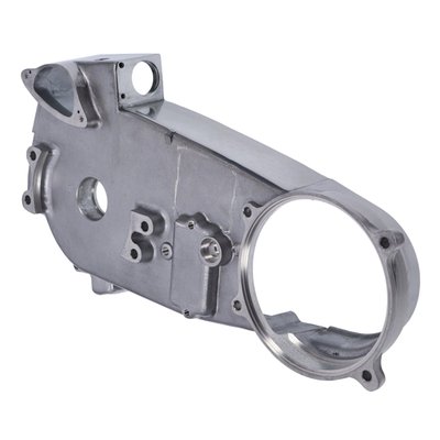 Natural cast finish.
OEM style replacement aluminum inner primary cover with OEM style machining and the OEM style cast finish.
9-hole but will fit both 8-hole and 9-hole outer primary covers.
Reinforced and stronger than the original.
Complete with mainshaft support bearing.
Complete as shown.
OEM replacement reference 60619-70.
Note: 1/2-20 drain plug, available as 502450, 502105 or 989296, must be ordered separately when required
Note: Check clearance on transmission cast boss, where 4 studs mount. Inner primary may have to be clearanced for proper fitment.
Note: Comes with the mainshaft support bearing and seal installed.
Note: Sand cast for strength.