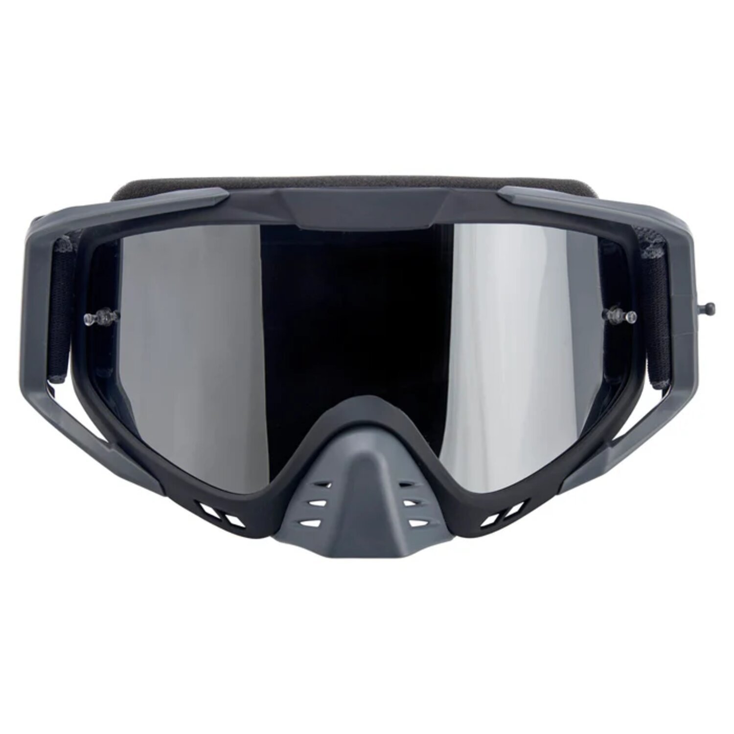 Biltwell Ridgeline goggles script grey, Black