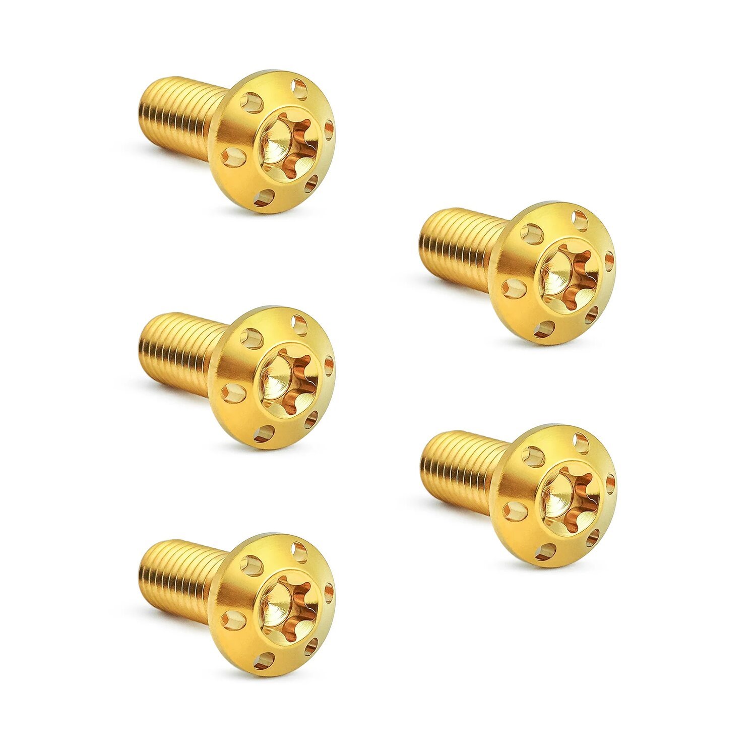 Arlen Ness, Titanium brake rotor bolt kit. Rear