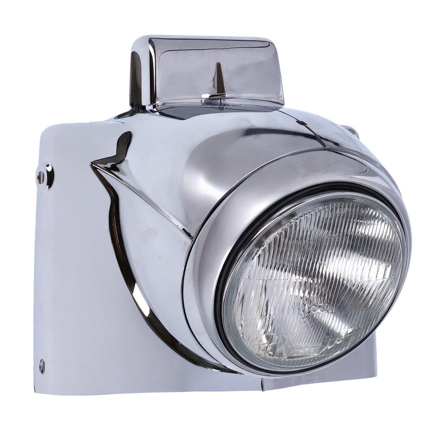 Headlamp nacelle kit FLT/Touring. Chrome